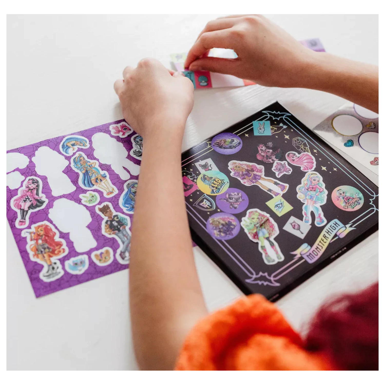 Monster High Zestaw Ciemnych Naklejek zdjęcie produktu