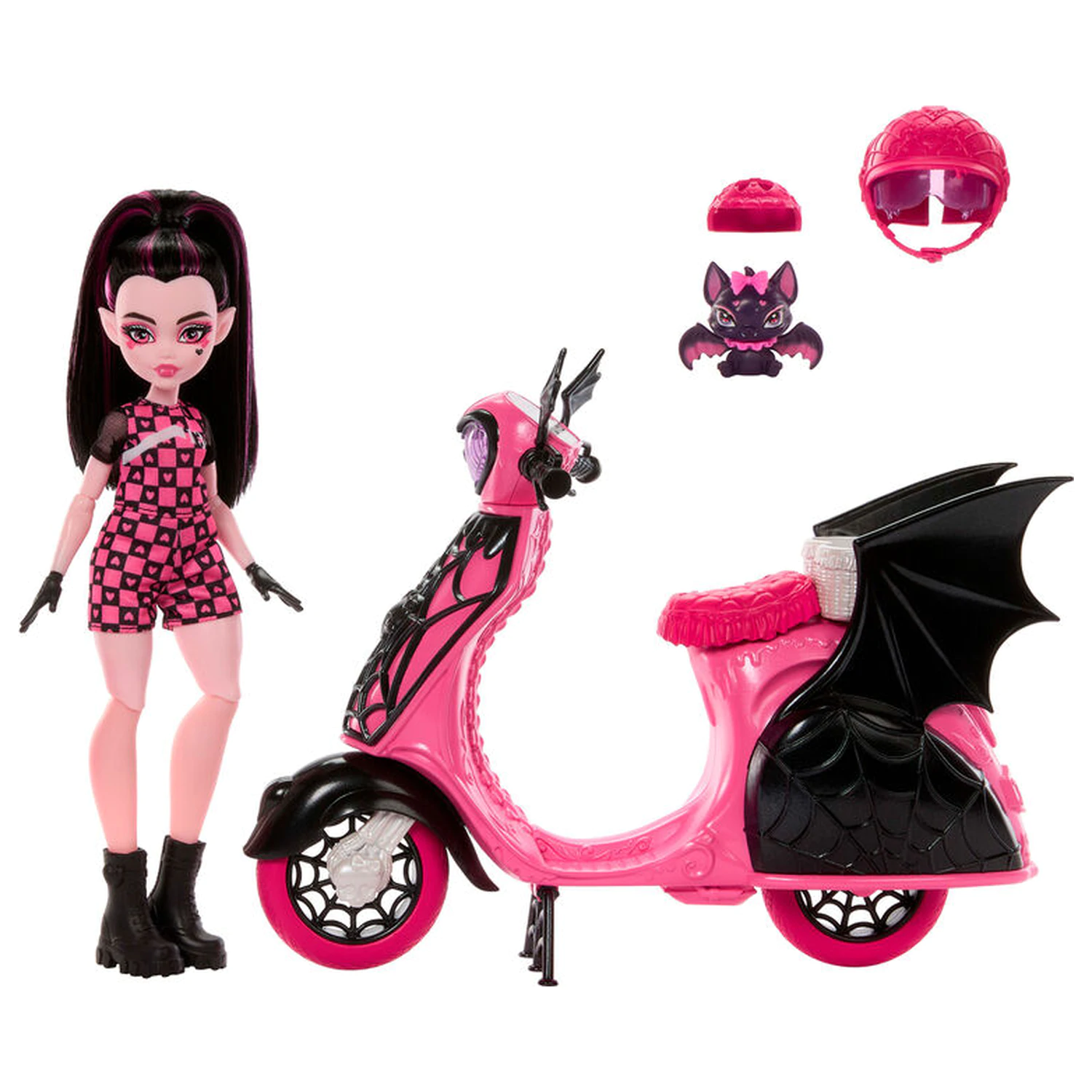 Monster High lalka Draculaura i skuter zdjęcie produktu