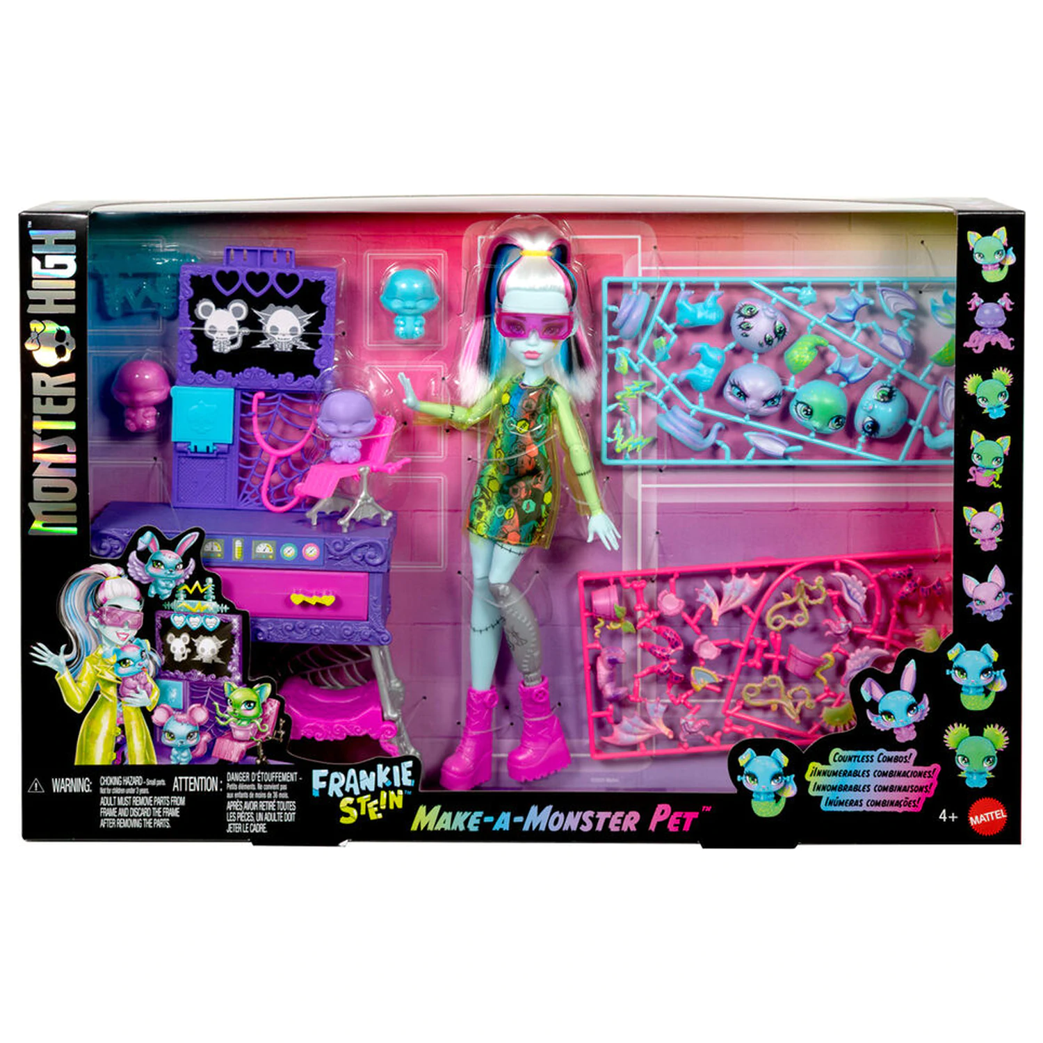 Monster High Frankie Stein + Lalka Laboratory zdjęcie produktu