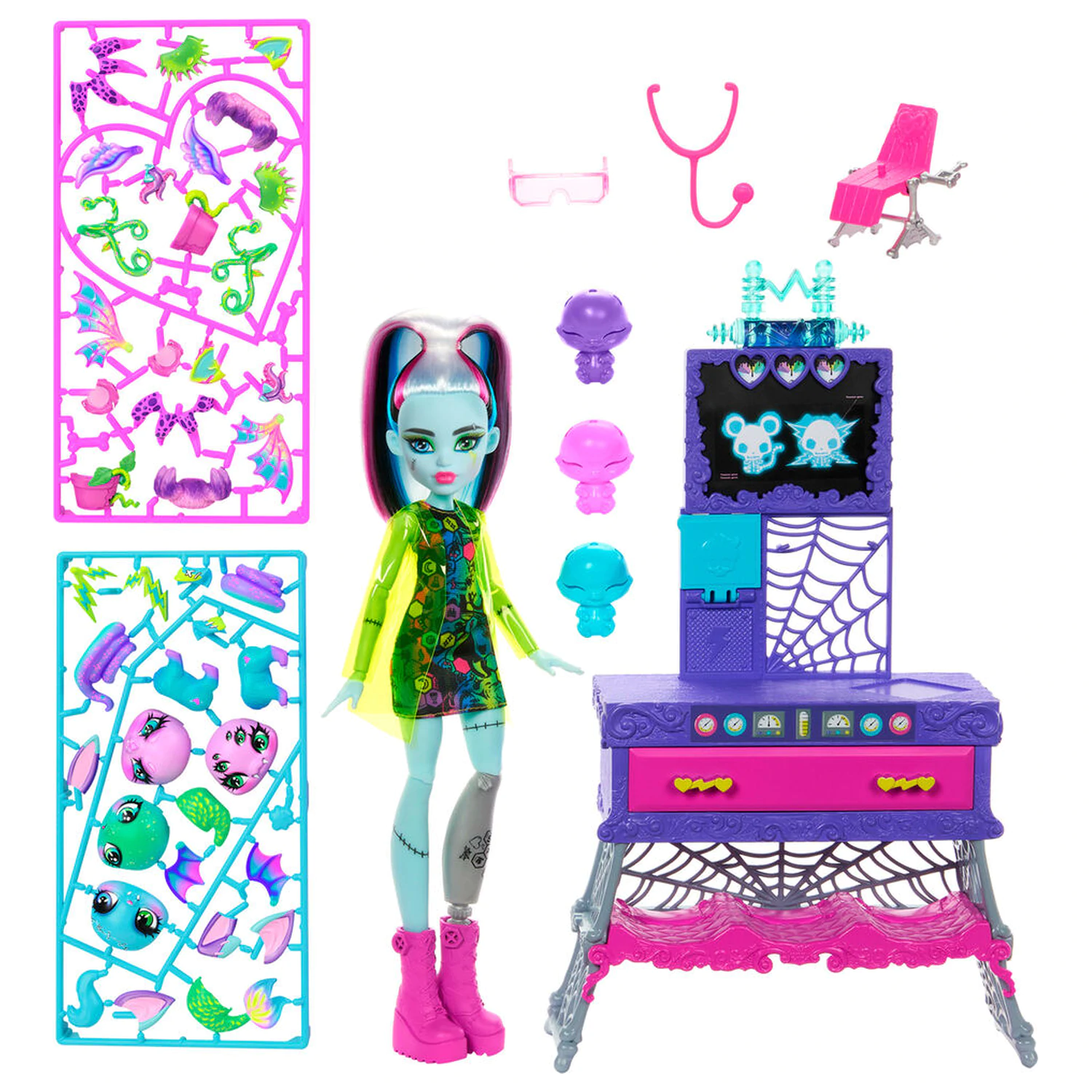 Monster High Frankie Stein + Lalka Laboratory zdjęcie produktu