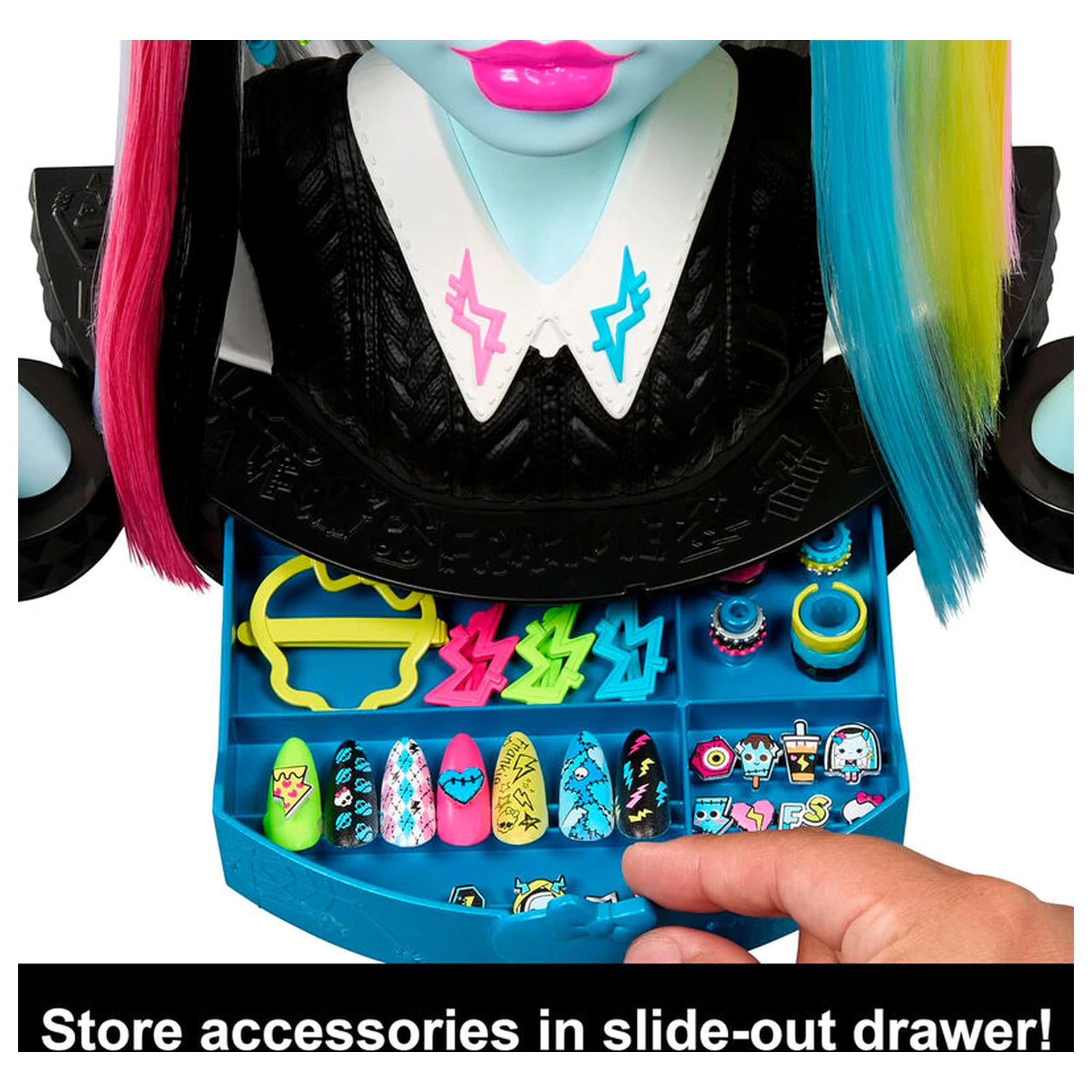 Monster High Frankie Lalka do Stylizacji Głowy zdjęcie produktu