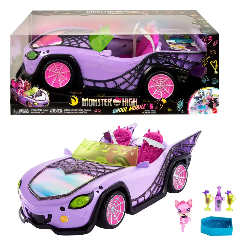Monster High Pojazd Ghoul Mobile zdjęcie produktu