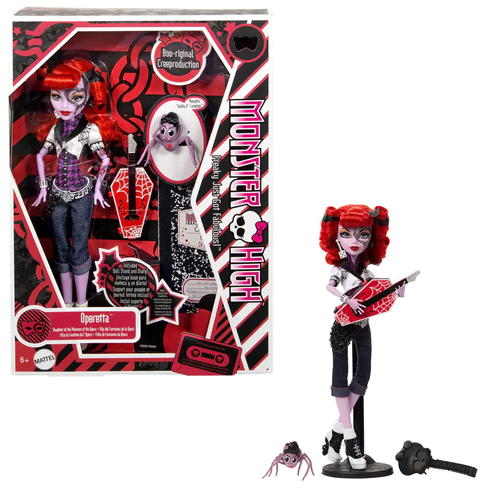 Monster High Horroriginal Operetta lalka zdjęcie produktu