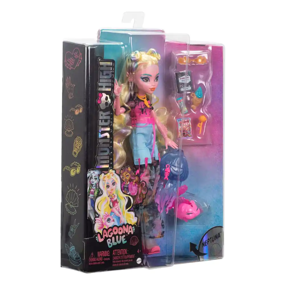 Lalka Monster High Lagoona Blue 25 cm zdjęcie produktu