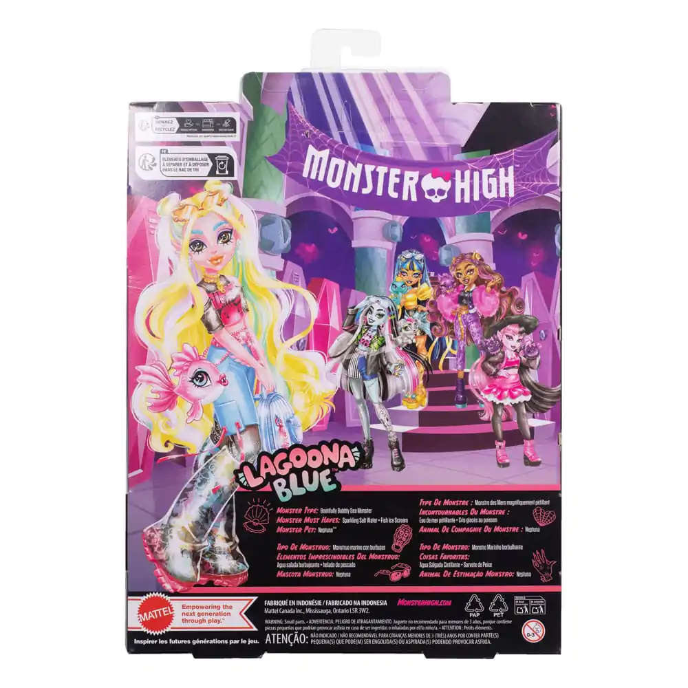 Lalka Monster High Lagoona Blue 25 cm zdjęcie produktu