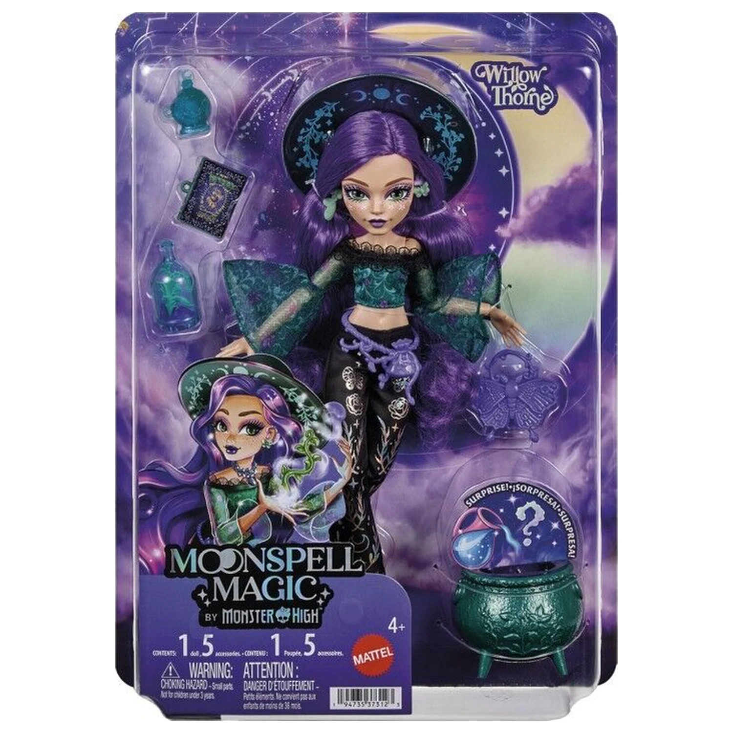 Monster High Moonspell High Willow Nature lalka zdjęcie produktu