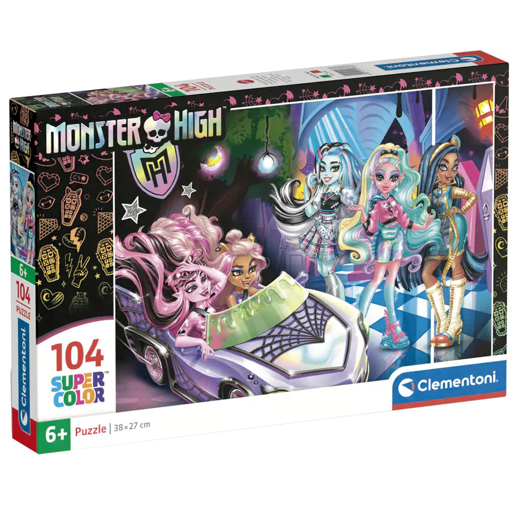 Monster High puzzle 104 elementy zdjęcie produktu