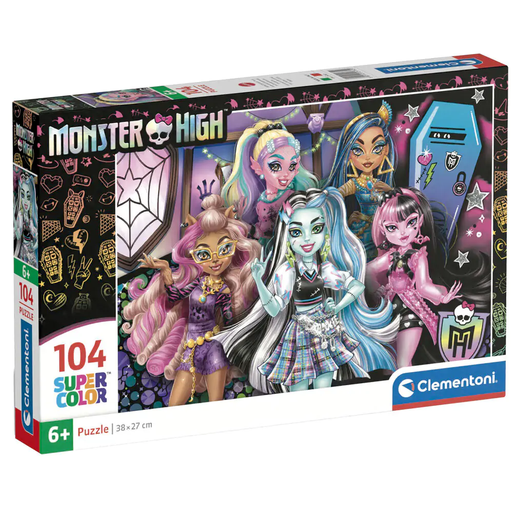 Puzzle Monster High 104 elementy zdjęcie produktu