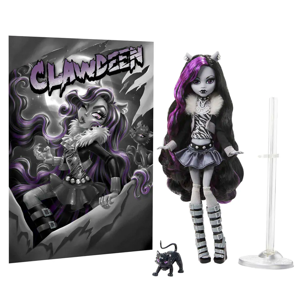 Lalka Monster High Reel Drama Clawdeen Wolf zdjęcie produktu