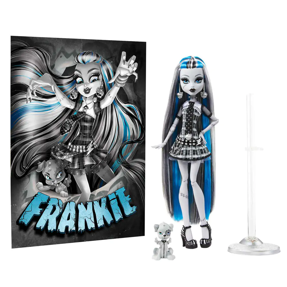 Lalka Monster High Reel Drama Frankie Stein zdjęcie produktu