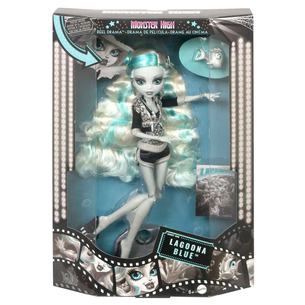 Lalka Monster High Reel Drama Lagoona Blue zdjęcie produktu