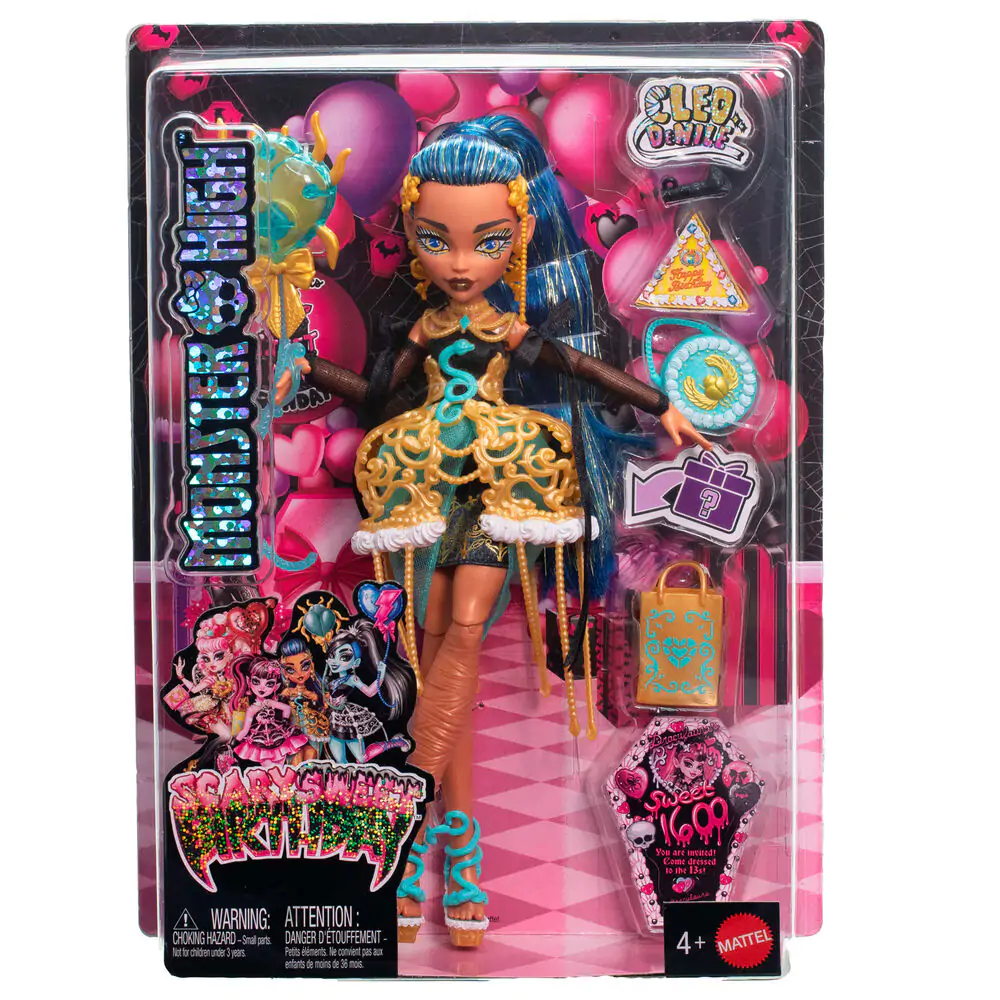 Monster High Scary Sweet Birthday 1600 lalka Cleo De Nile zdjęcie produktu