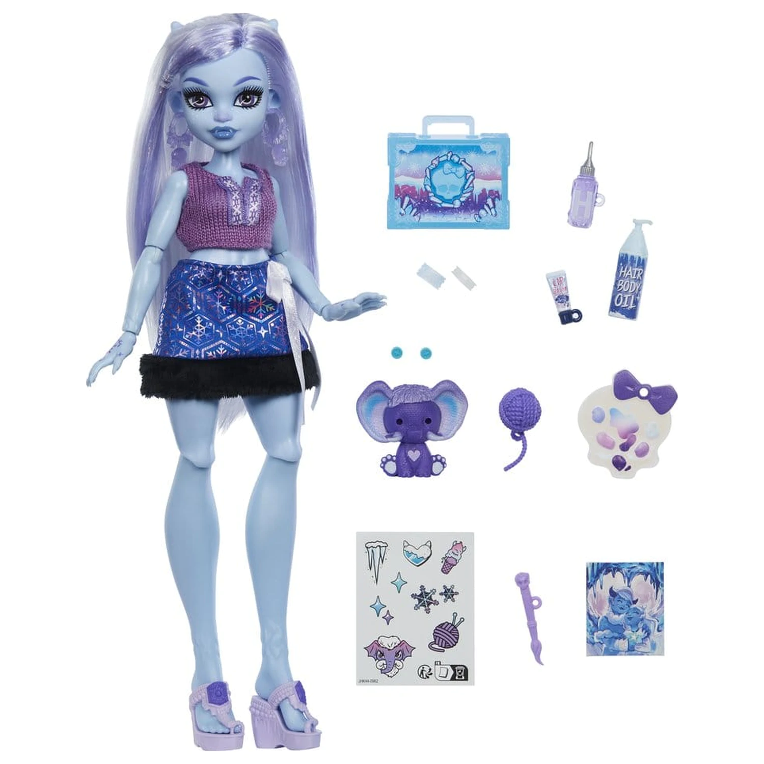 Monster High Self-Scare Secrets lalka Abbey Bominable zdjęcie produktu
