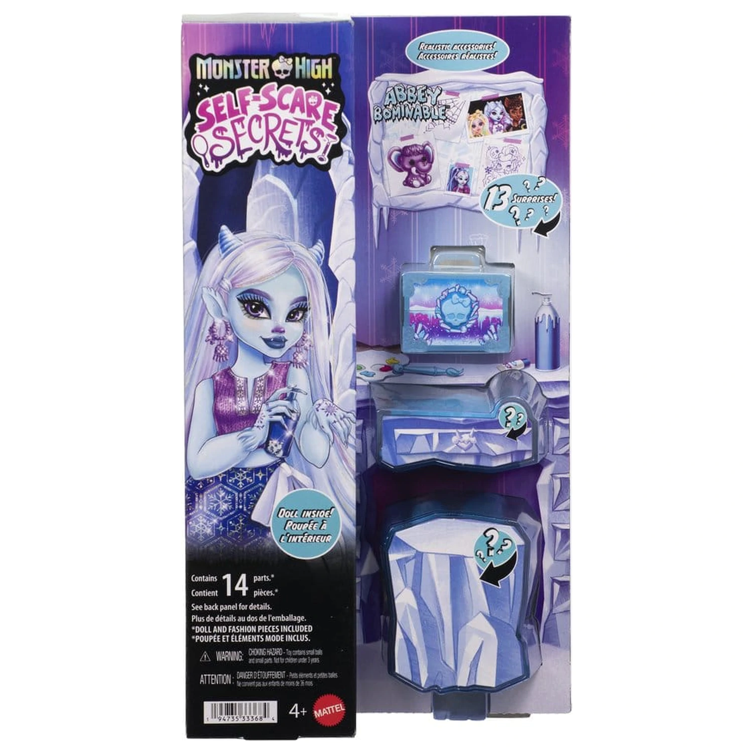 Monster High Self-Scare Secrets lalka Abbey Bominable zdjęcie produktu