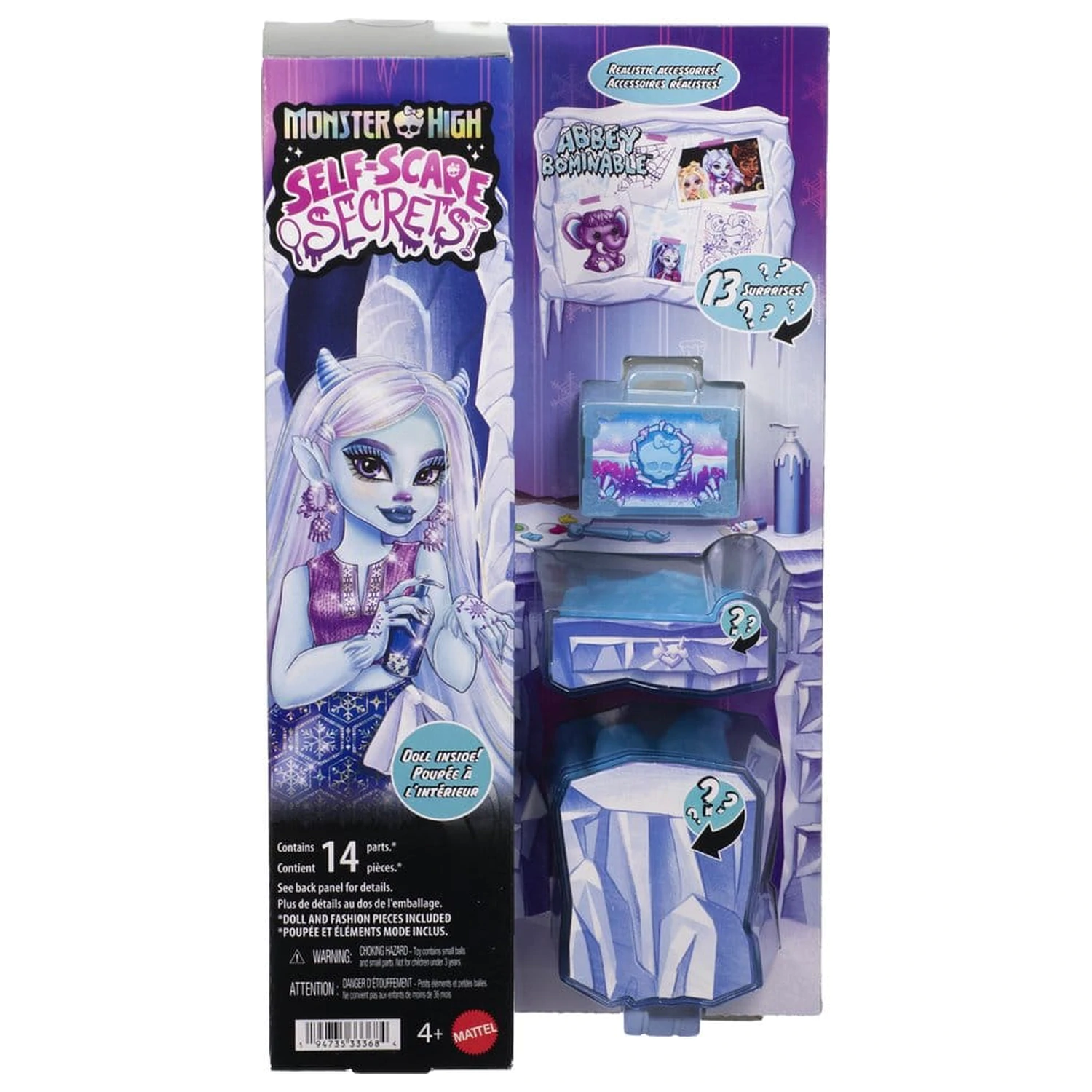 Monster High Self-Scare Secrets lalka Abbey Bominable zdjęcie produktu