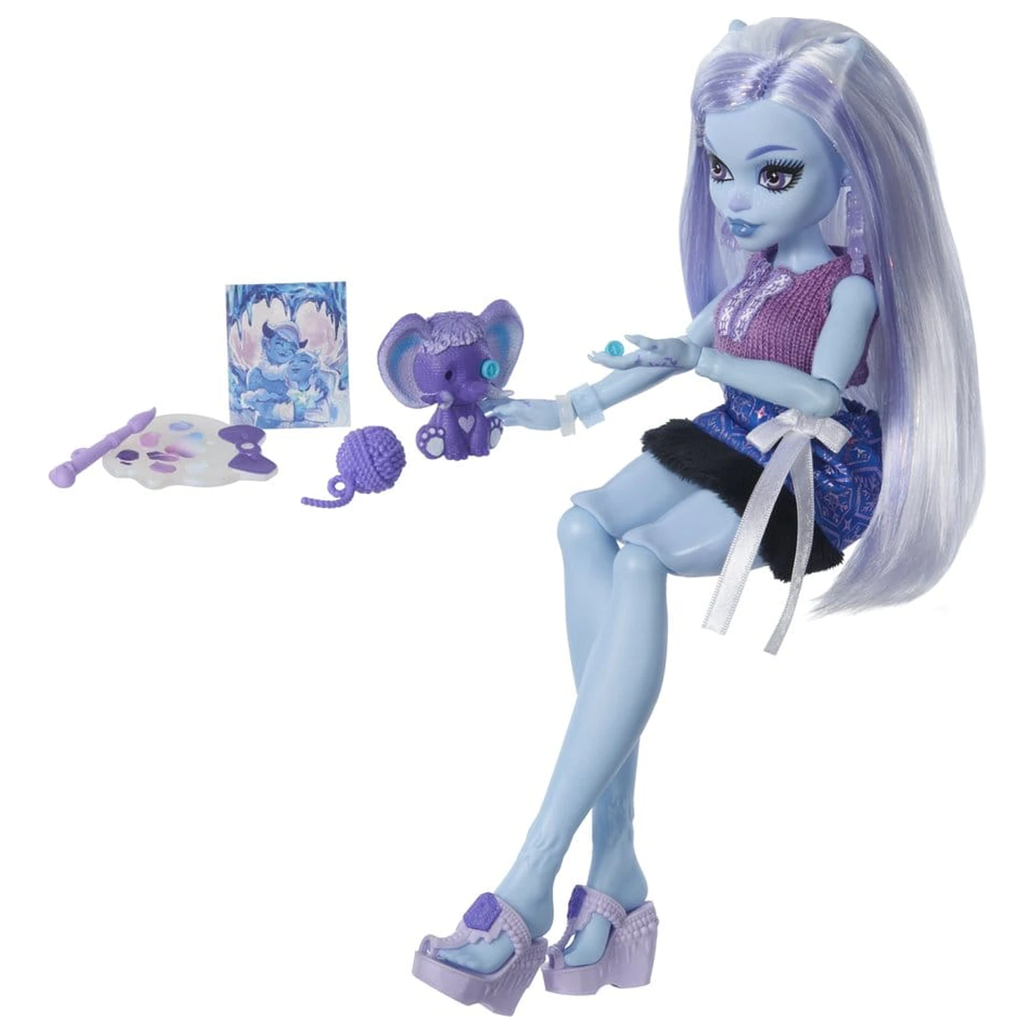 Monster High Self-Scare Secrets lalka Abbey Bominable zdjęcie produktu