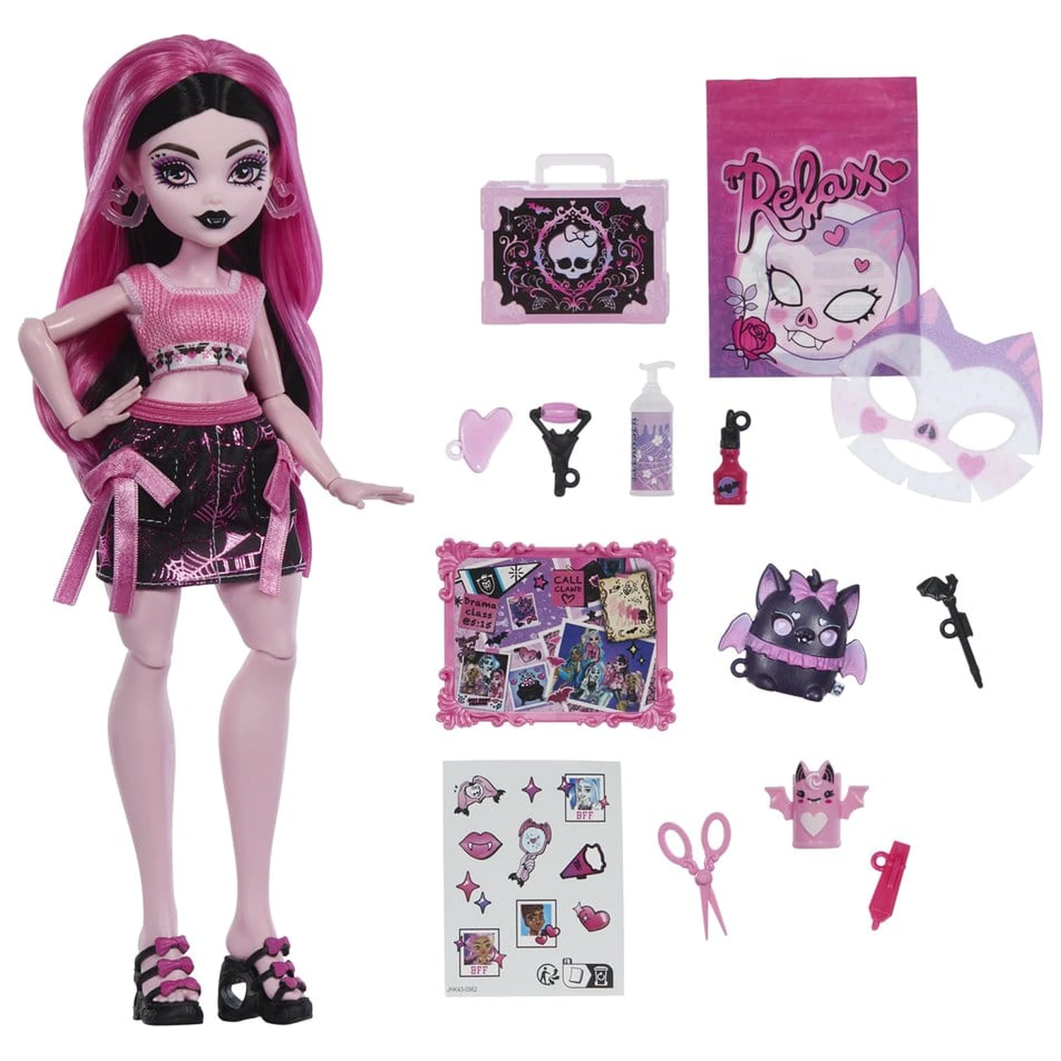 Monster High Self-Scare Secrets Doll Draculaura Lalka zdjęcie produktu