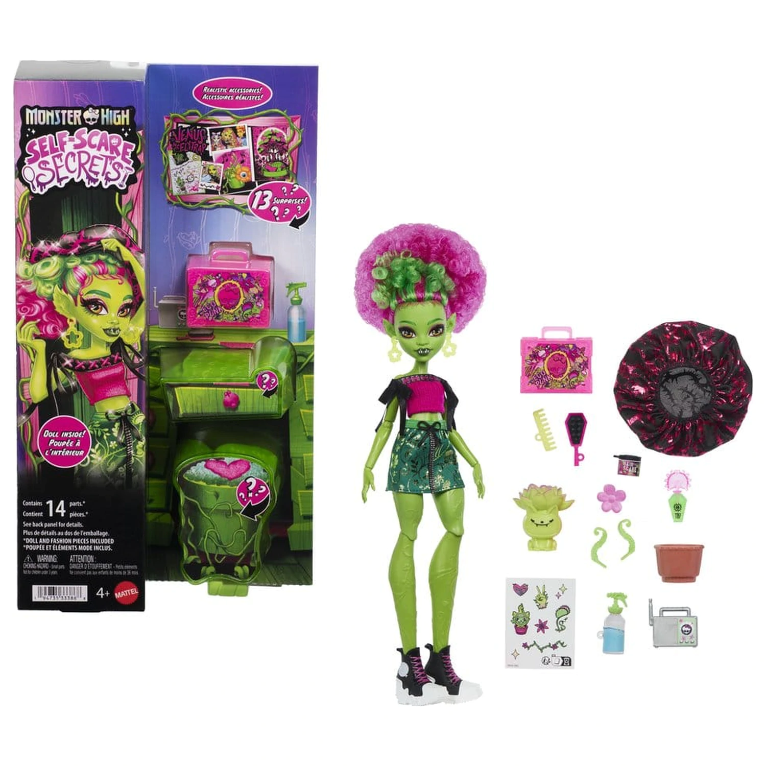 Monster High Lalka Self-Scare Secrets Venus McFlytrap zdjęcie produktu