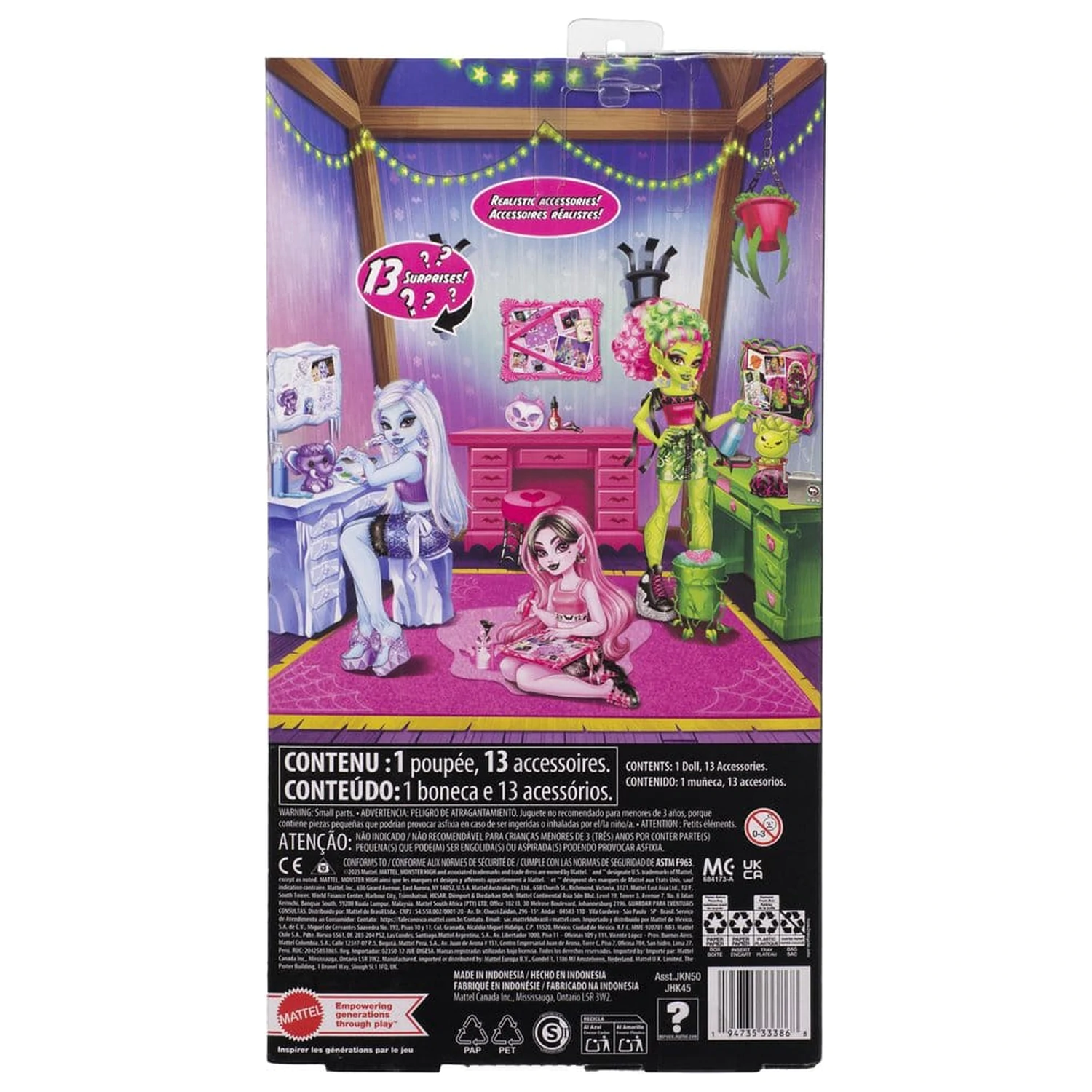 Monster High Lalka Self-Scare Secrets Venus McFlytrap zdjęcie produktu