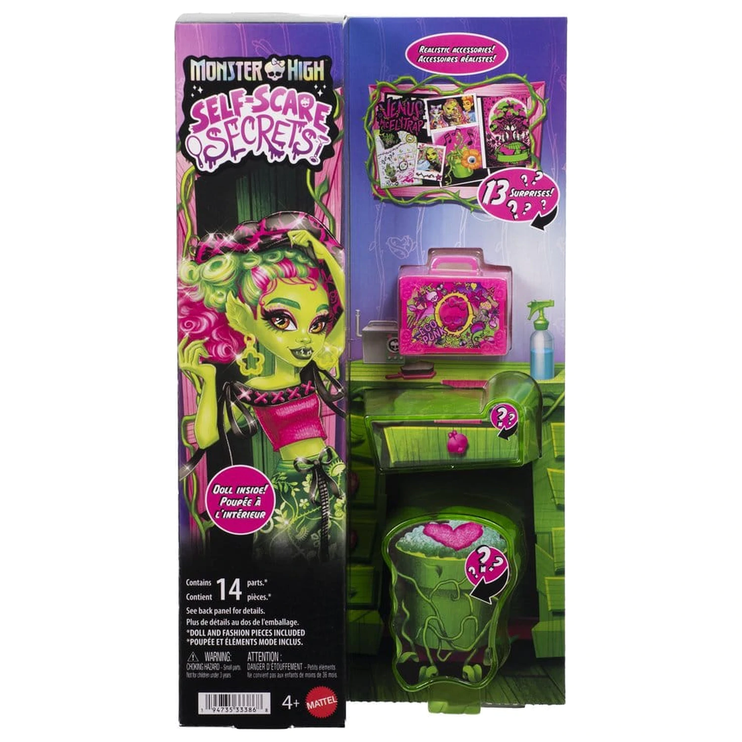 Monster High Lalka Self-Scare Secrets Venus McFlytrap zdjęcie produktu