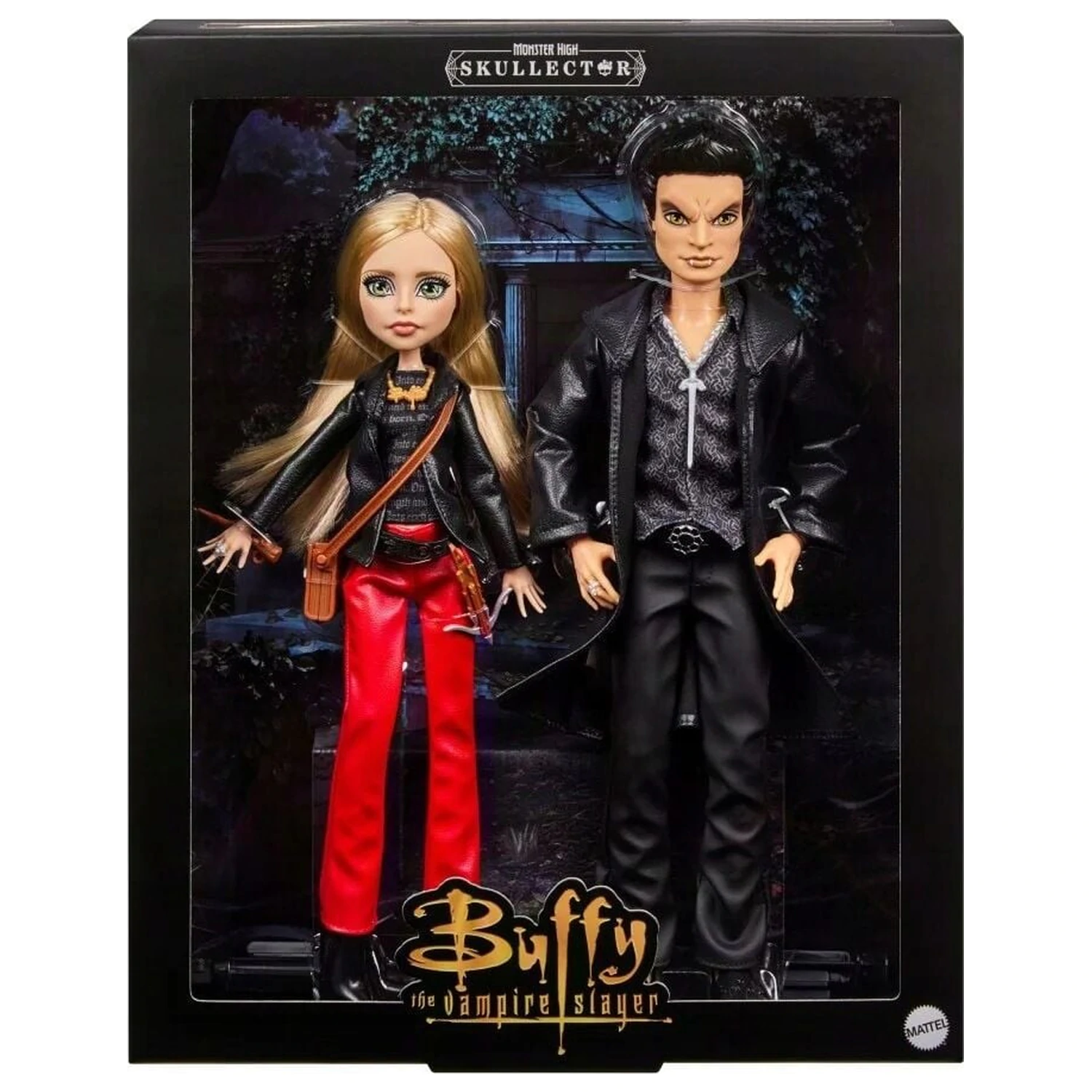 Monster High Skullector Buffy the Vampire Slayer Buffy & Angel zestaw 2 lalek zdjęcie produktu