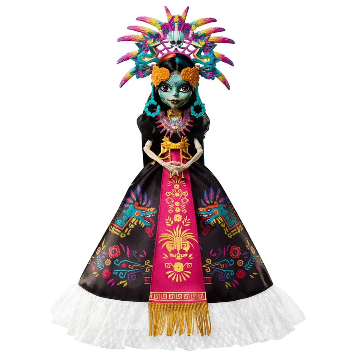 Lalka kolekcjonerska Monster High Skullector Skelita Calaveras Edycja Día de Muertos 32 cm zdjęcie produktu