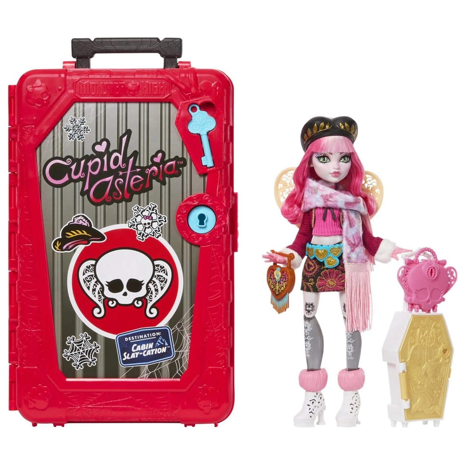 Monster High Skulltimate Secrets Lalka Cupid Asteria zdjęcie produktu