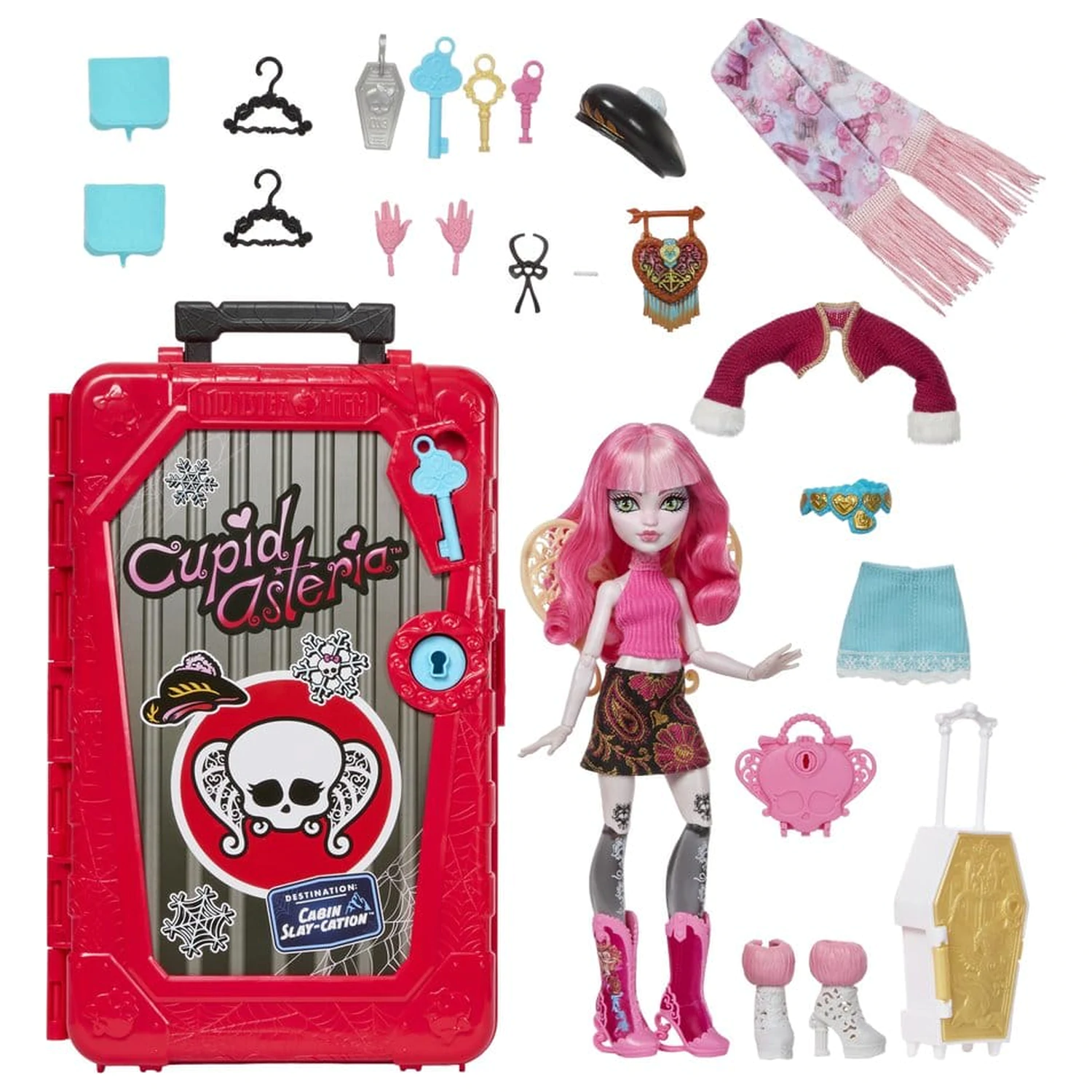 Monster High Skulltimate Secrets Lalka Cupid Asteria zdjęcie produktu