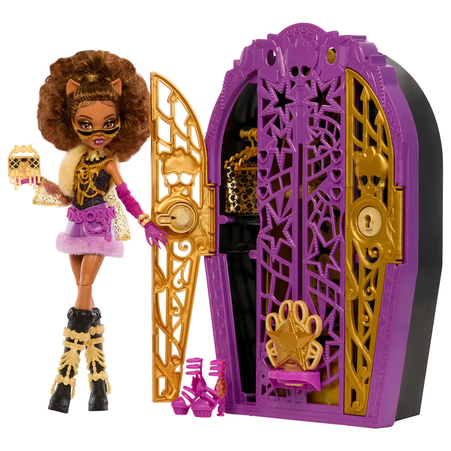 Monster High Skulltimate Secrets Hauntlywood Mysteries lalka Clawdeen zdjęcie produktu