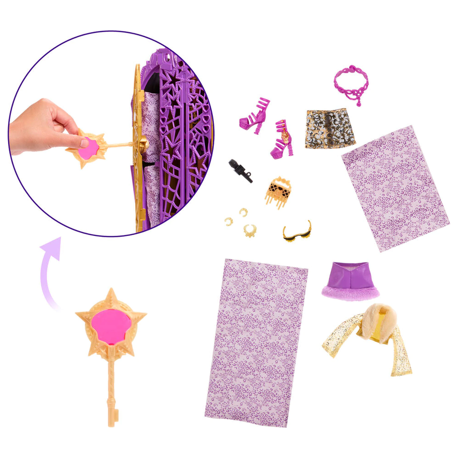 Monster High Skulltimate Secrets Hauntlywood Mysteries lalka Clawdeen zdjęcie produktu