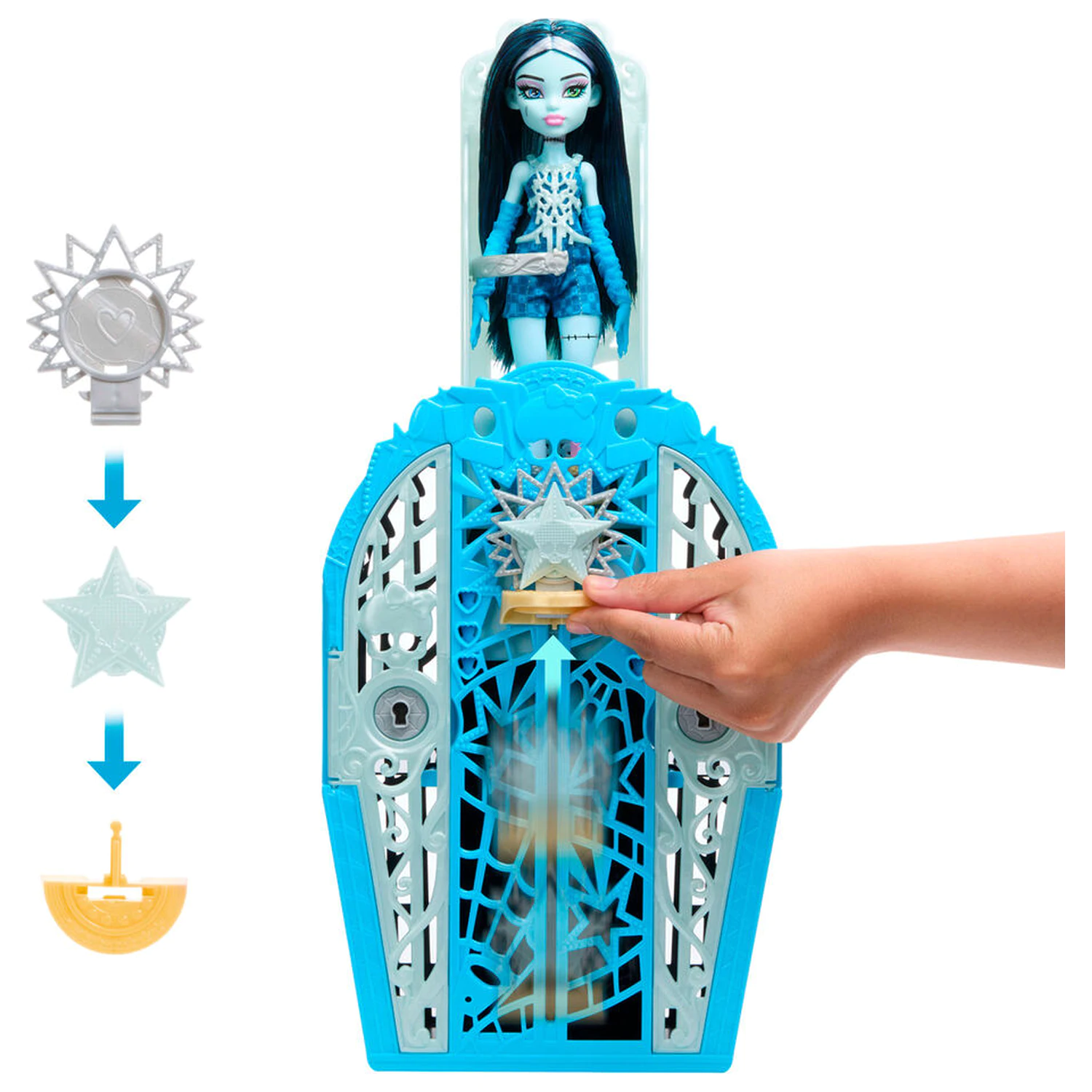 Monster High Skulltimate Secrets Hauntlywood Mysteries lalka Frankie zdjęcie produktu