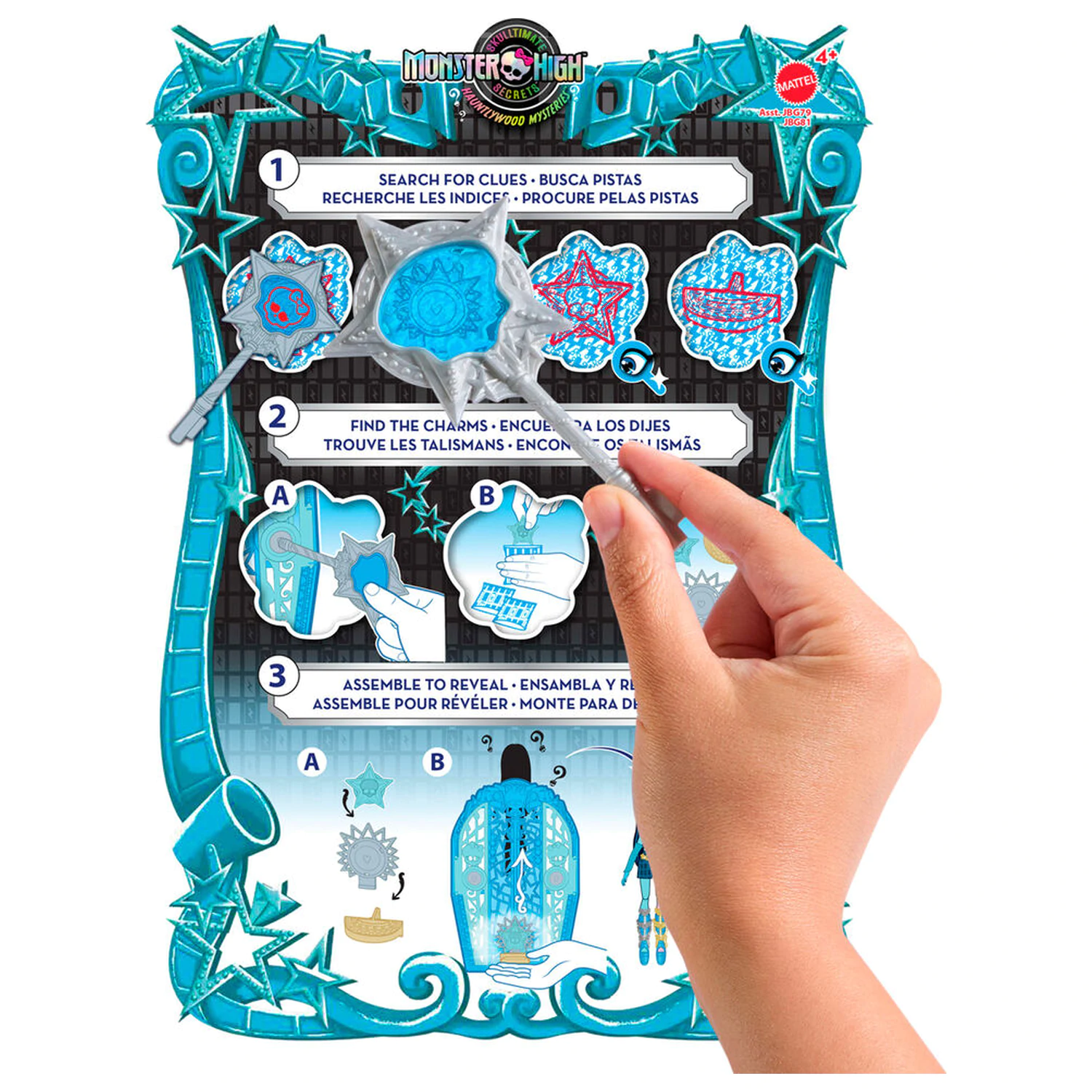 Monster High Skulltimate Secrets Hauntlywood Mysteries lalka Frankie zdjęcie produktu