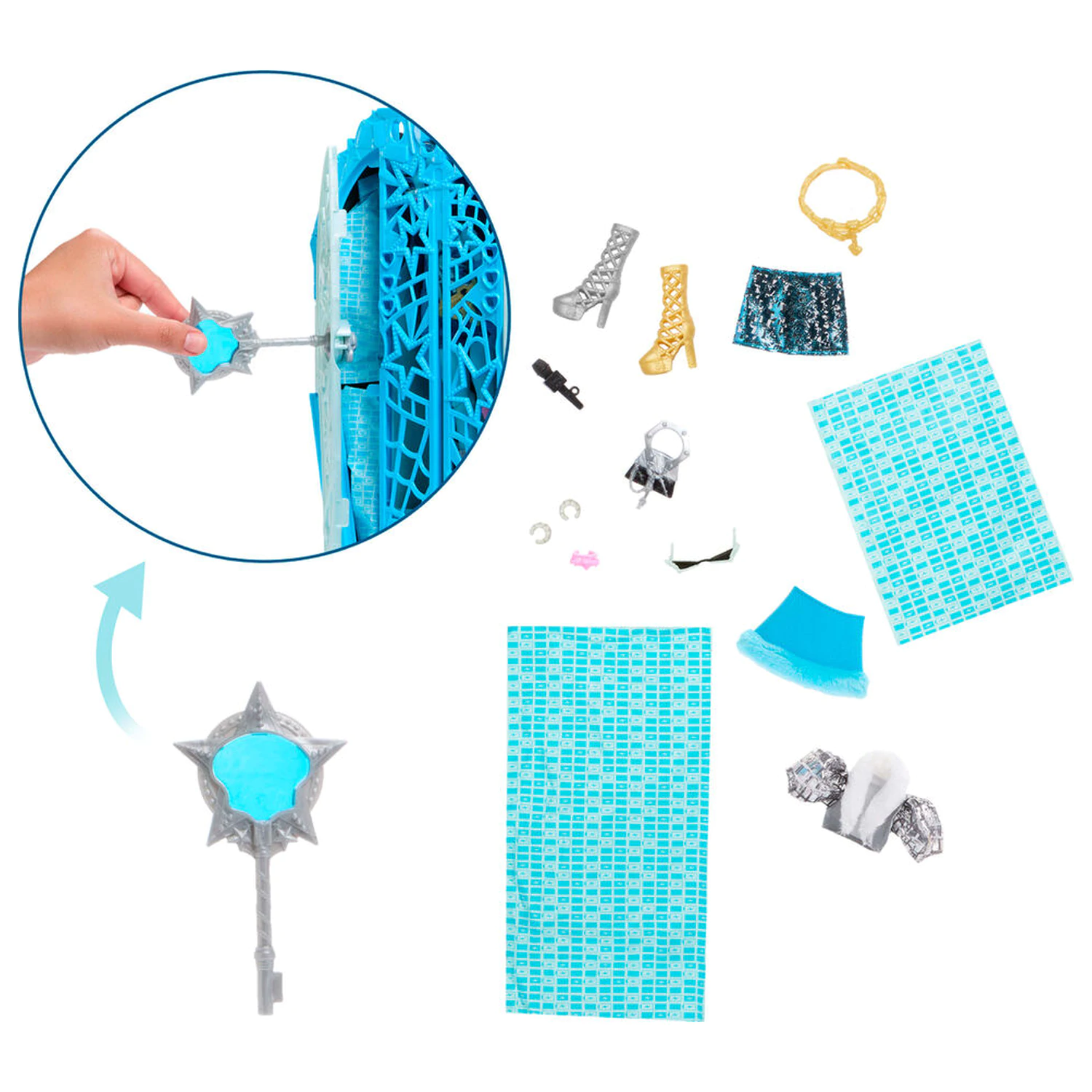 Monster High Skulltimate Secrets Hauntlywood Mysteries lalka Frankie zdjęcie produktu