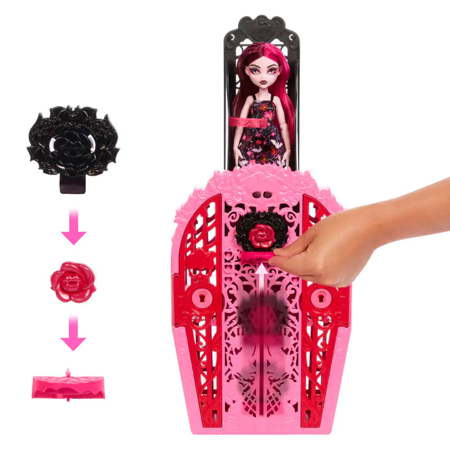 Monster High Skulltimate Secrets Północny Ogród Draculaura lalka zdjęcie produktu