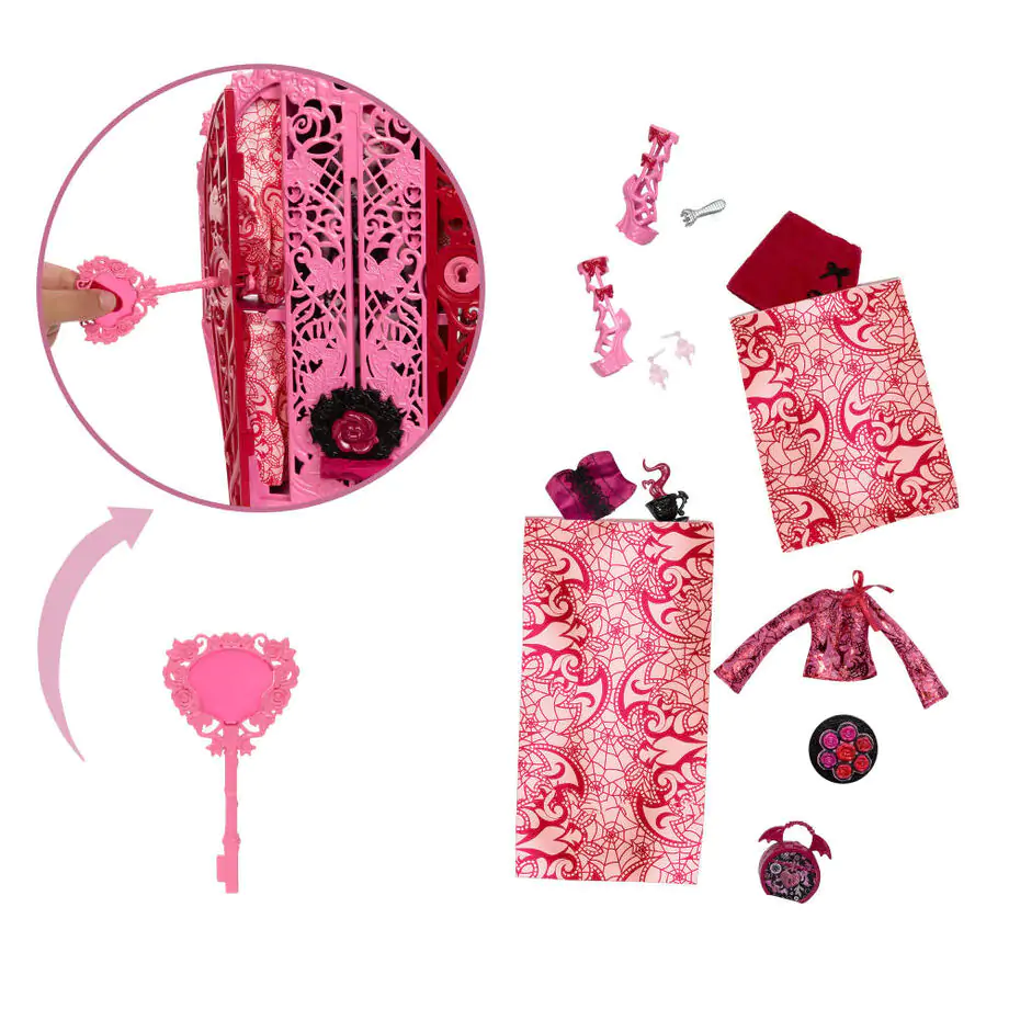 Monster High Skulltimate Secrets Północny Ogród Draculaura lalka zdjęcie produktu