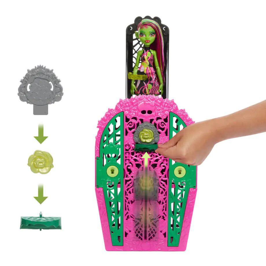 Monster High Skulltimate Secrets Midnight Garden Venus lalka zdjęcie produktu