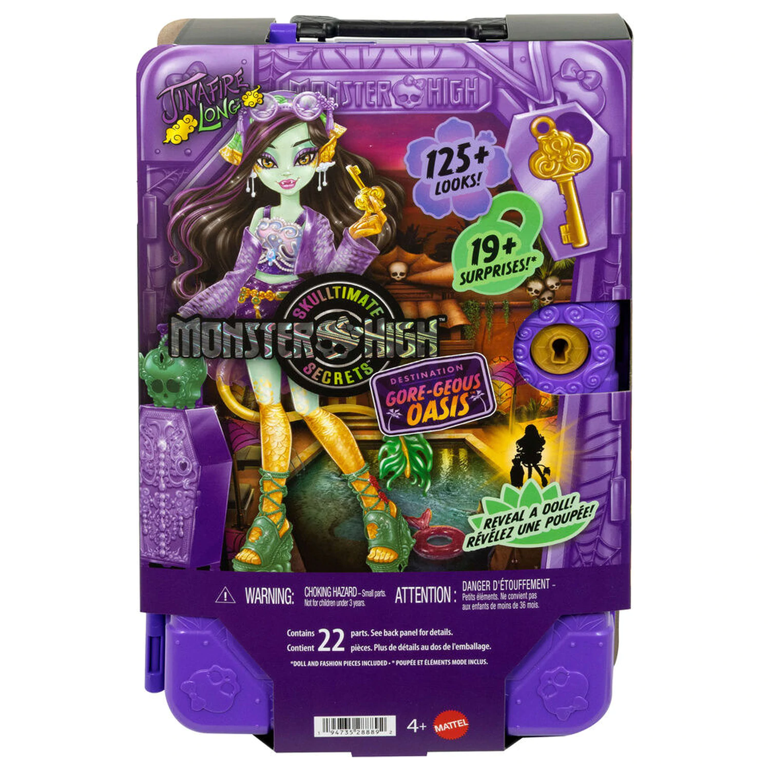 Lalka Monster High Skulltimate Secrets Series 7 Jinafire zdjęcie produktu