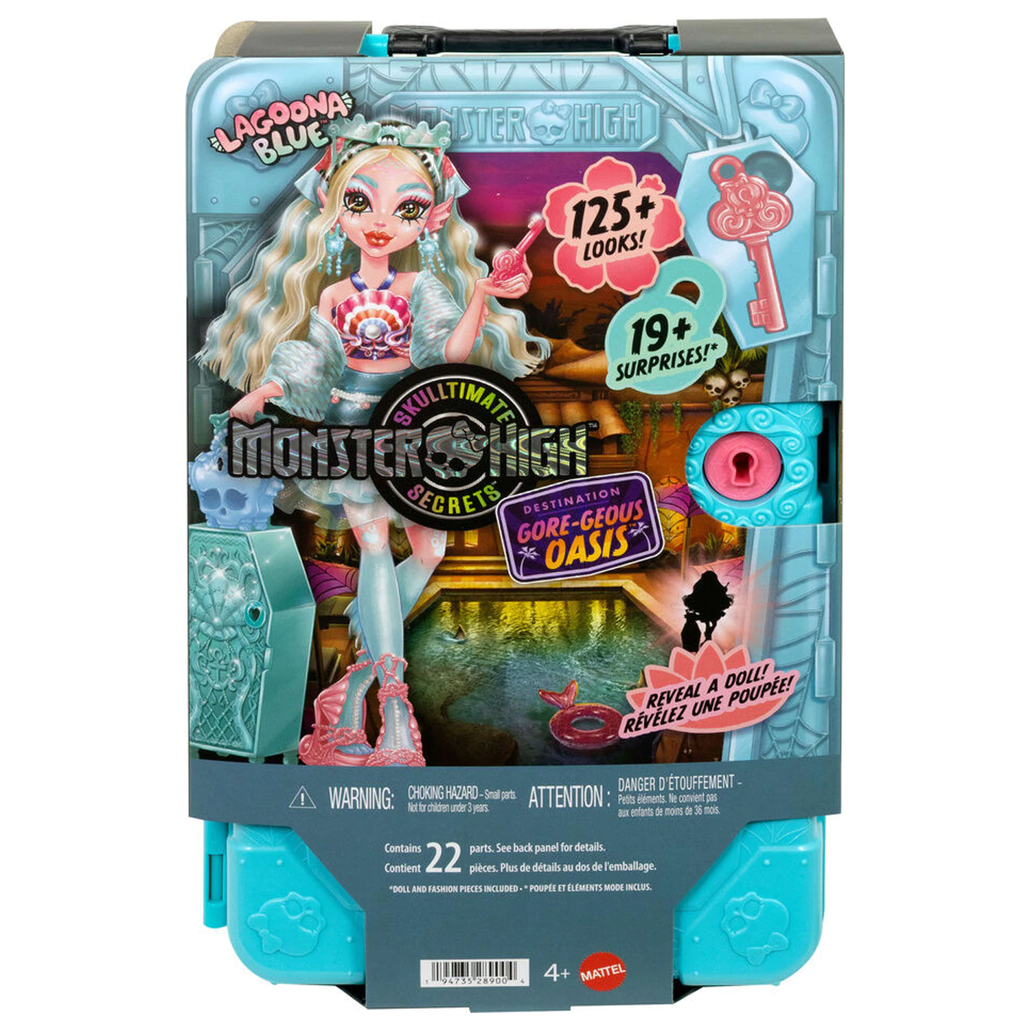Lalka Monster High Skulltimate Secrets Series 7 Lagoona Blue zdjęcie produktu