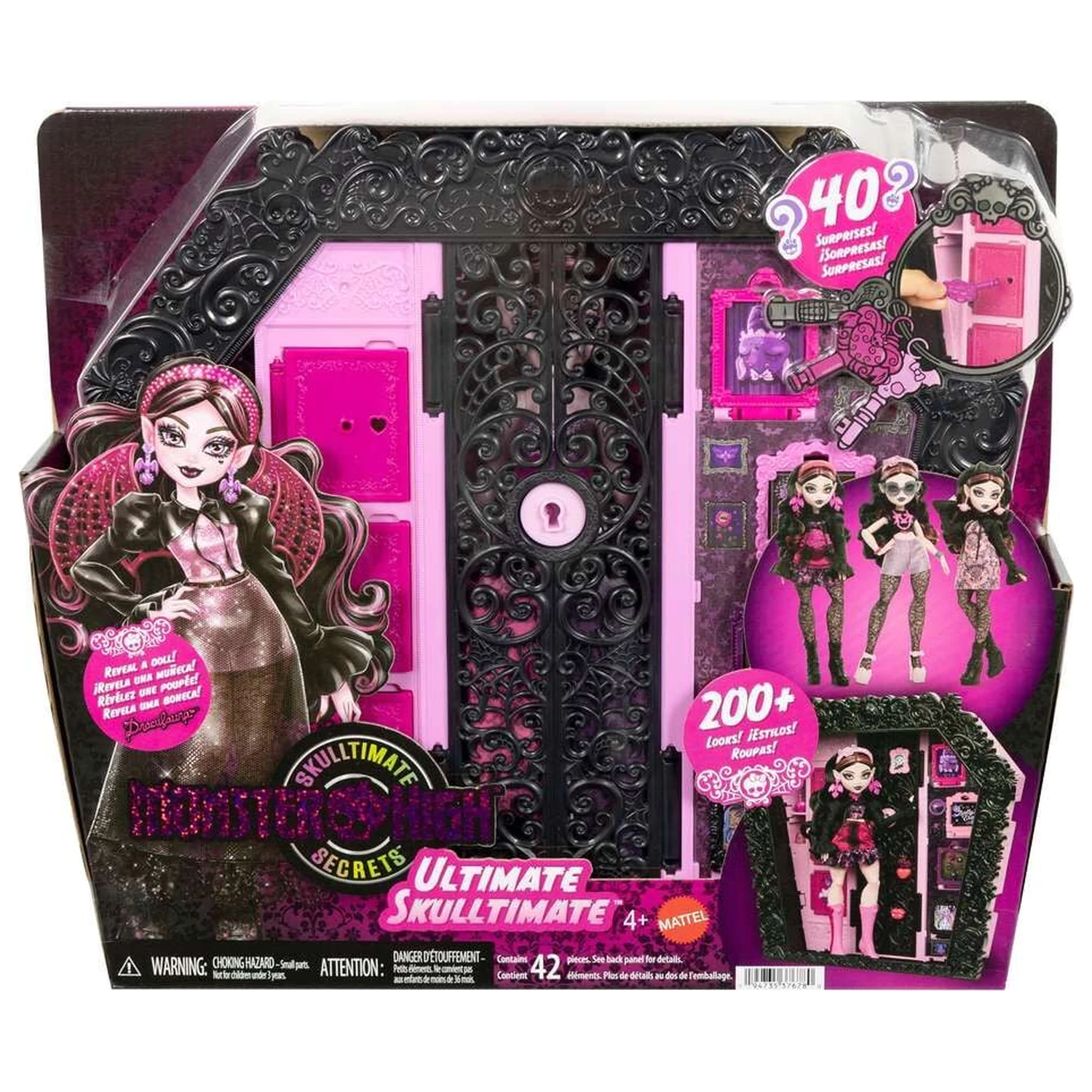 Monster High Ultimate Skulltimate Draculaura lalka i garderoba zdjęcie produktu
