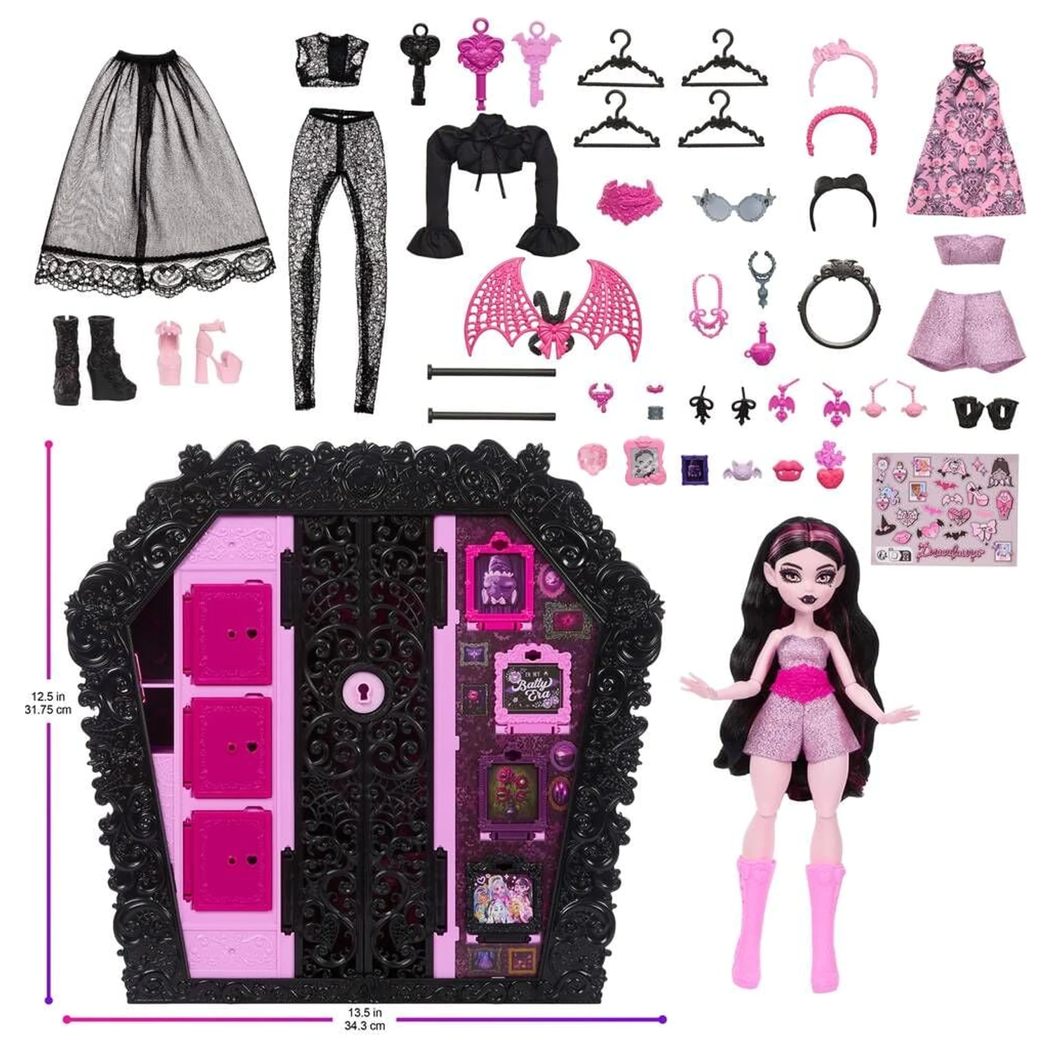 Monster High Ultimate Skulltimate Draculaura lalka i garderoba zdjęcie produktu