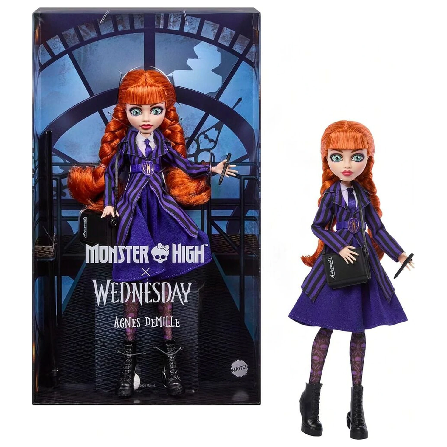 Monster High Wednesday Agnes lalka zdjęcie produktu