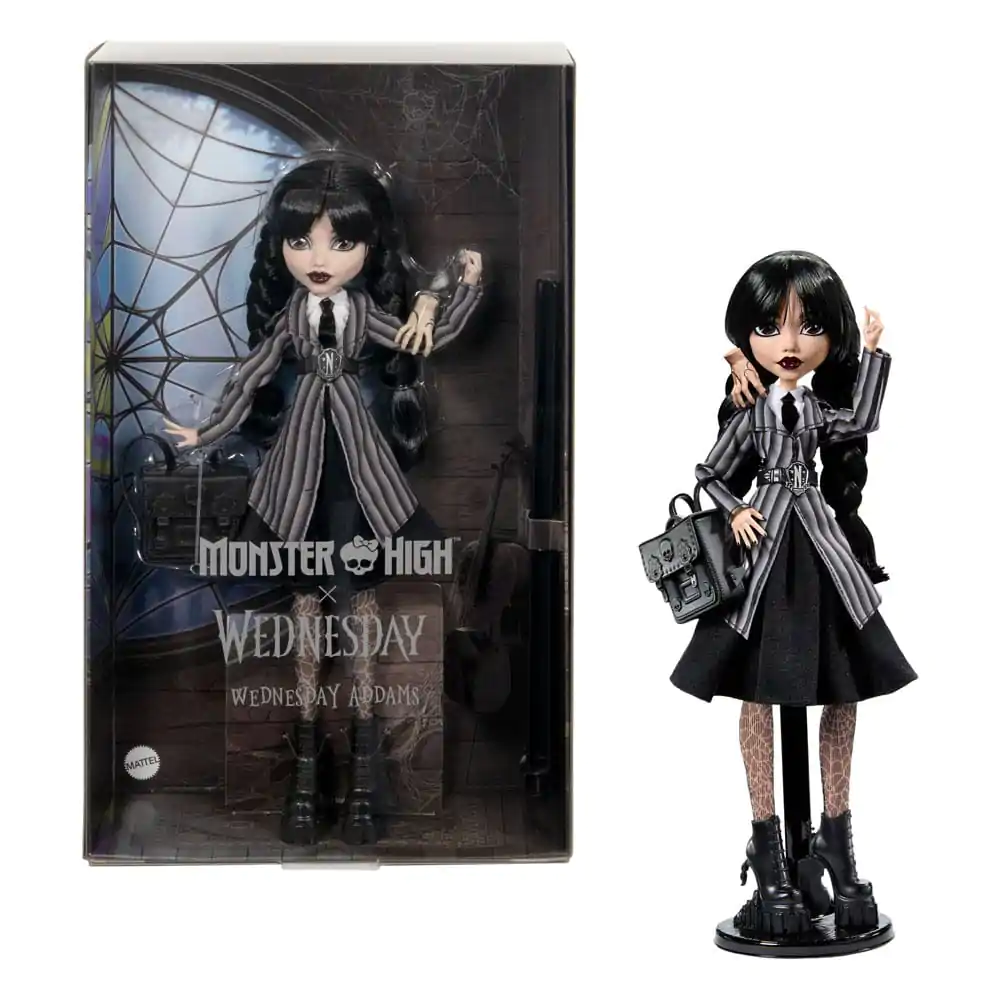 Monster High x Wednesday Doll Wednesday Addams - Lalka Wednesday Addams zdjęcie produktu