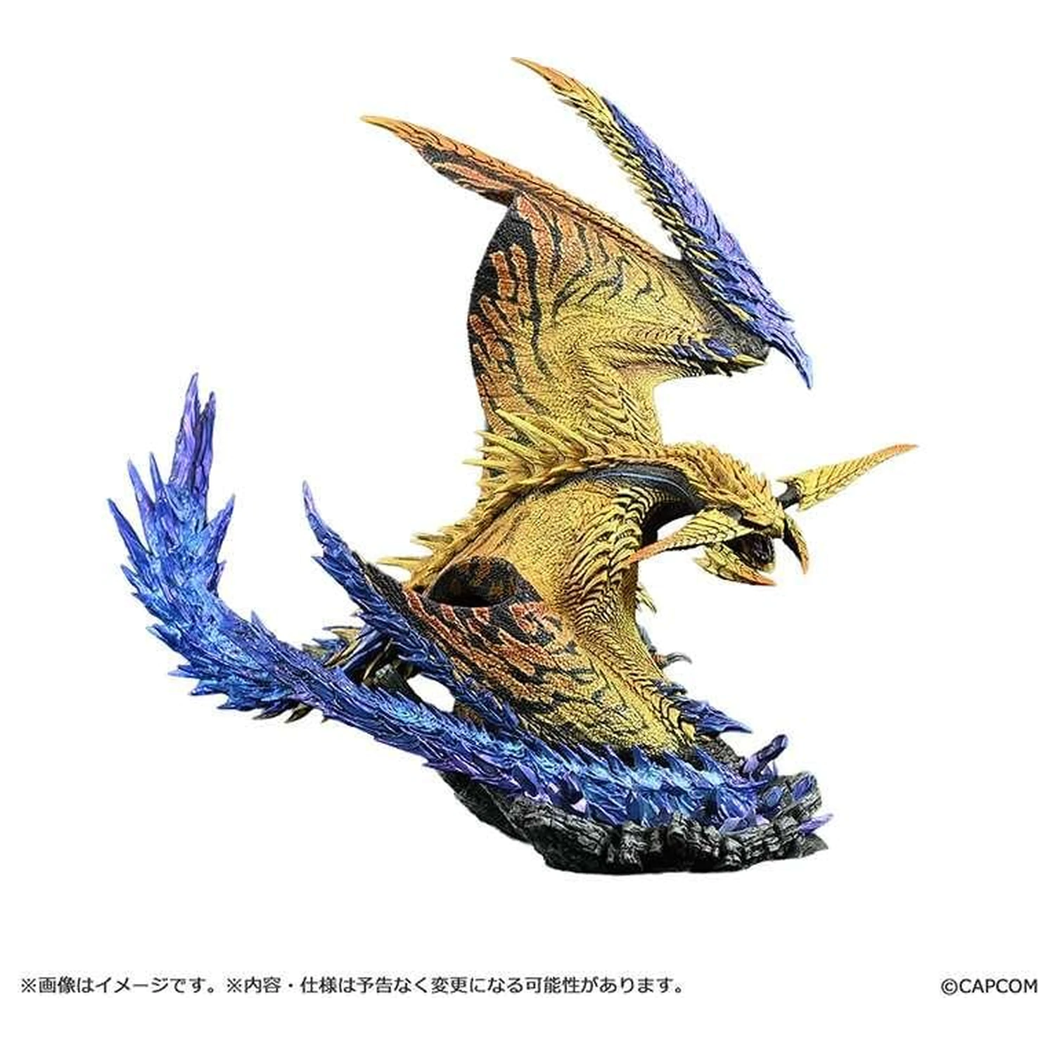 Monster Hunter Shining Thunder Wyvern Rey Dau Statua 28 cm zdjęcie produktu