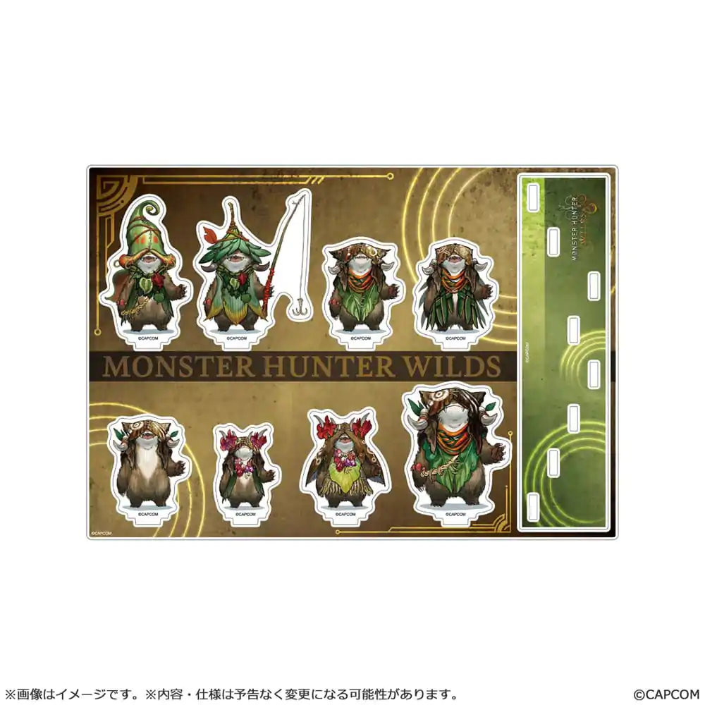 Monster Hunter Wilds Akrylowy Stojak Chomber Zestaw 15 cm zdjęcie produktu