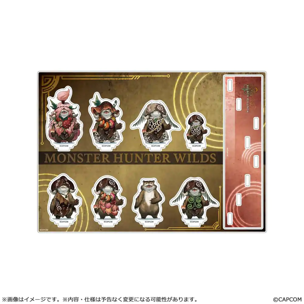Monster Hunter Wilds Akrylowy Stand Plumpeach Set 15 cm zdjęcie produktu