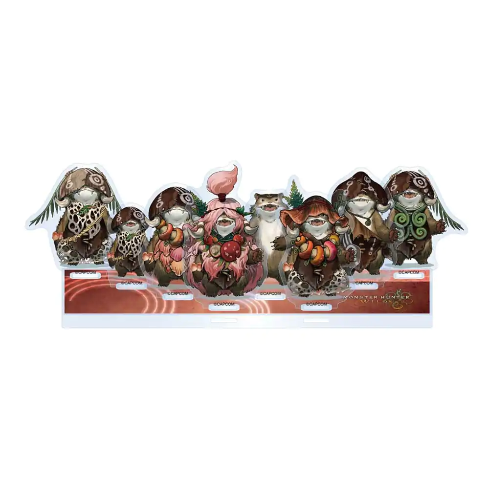 Monster Hunter Wilds Akrylowy Stand Plumpeach Set 15 cm zdjęcie produktu