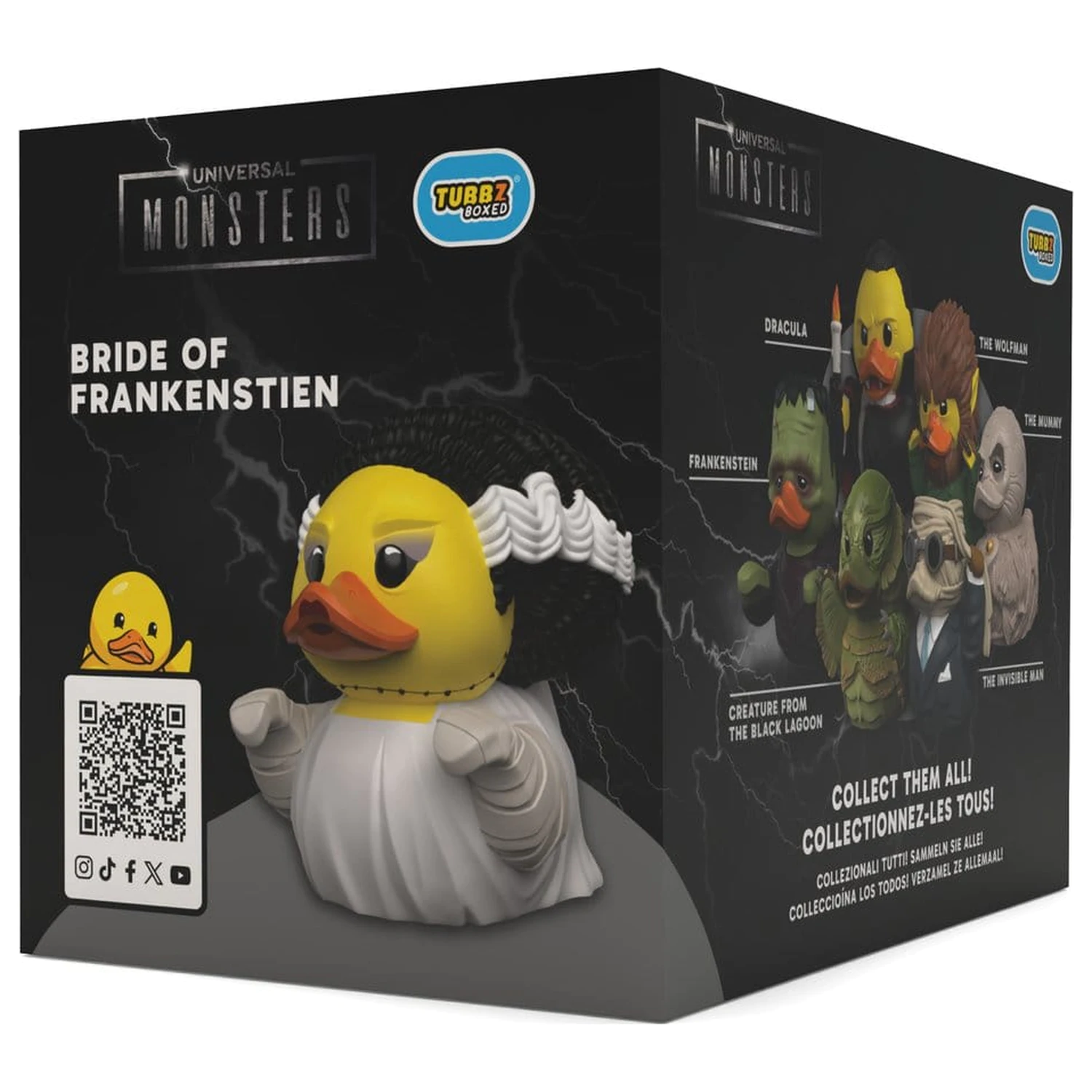 Monsters Tubbz figurka PCV Bride of Frankenstein Boxed Edition 10 cm zdjęcie produktu