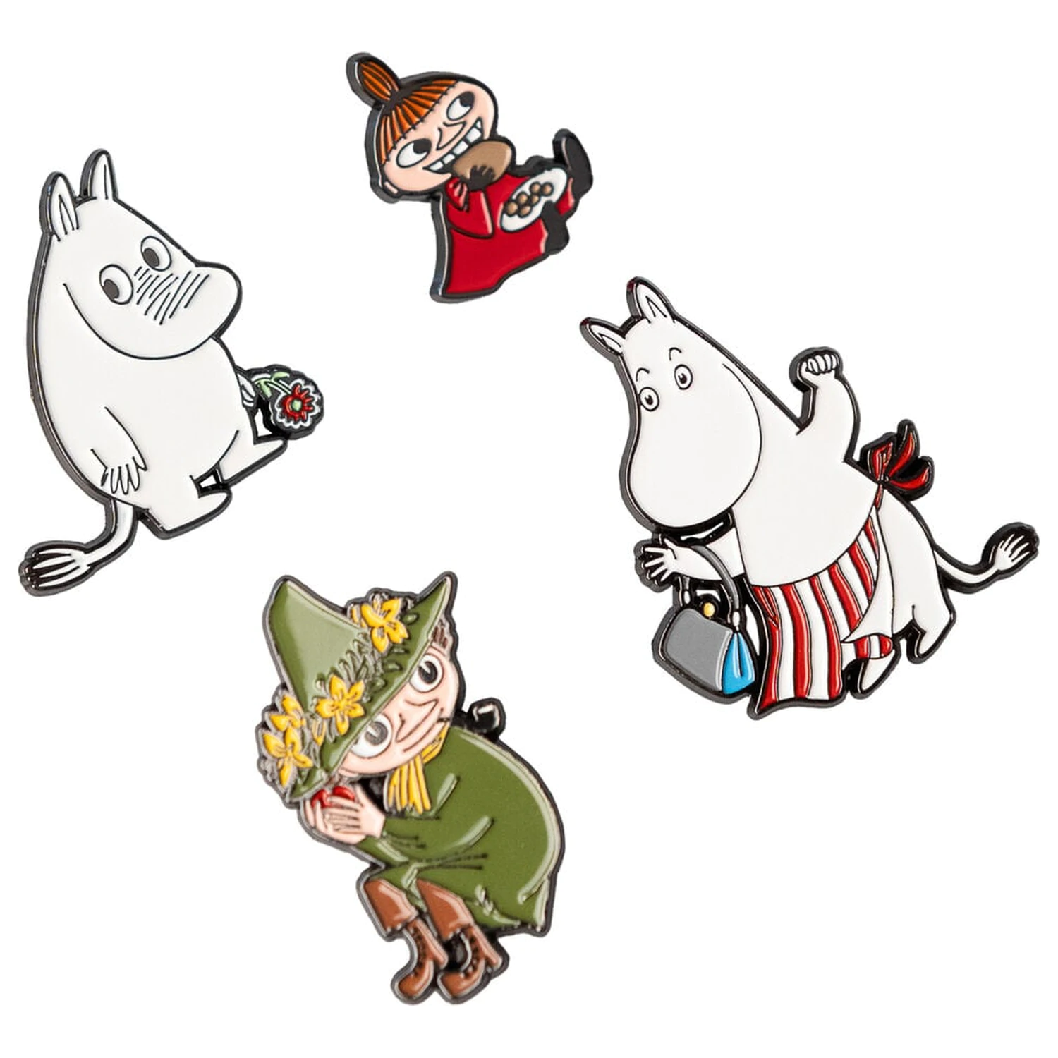 Moomin zestaw 4 pinsów zdjęcie produktu