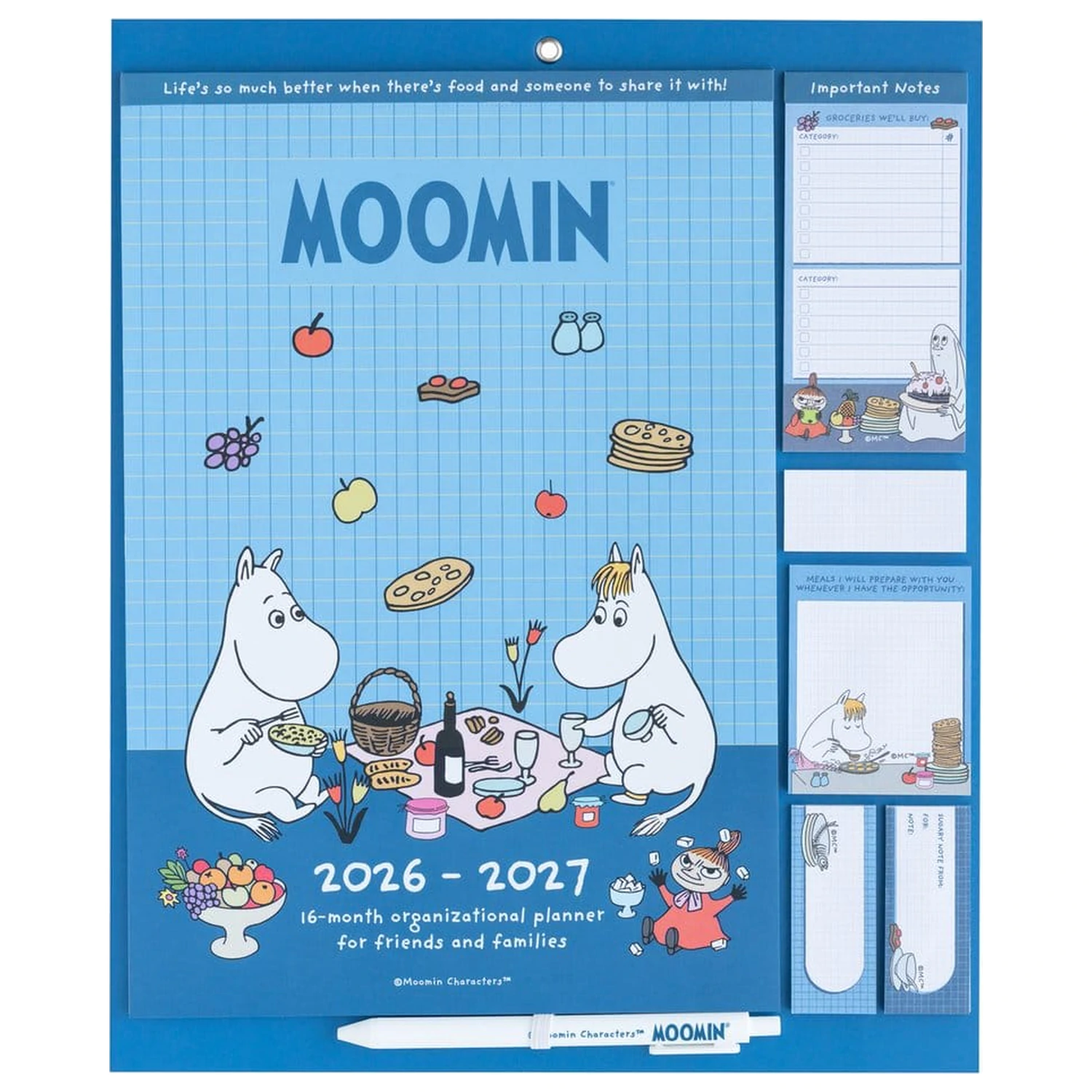 Moomin Magnetyczny Planner 2026/27 30 x 35 cm zdjęcie produktu