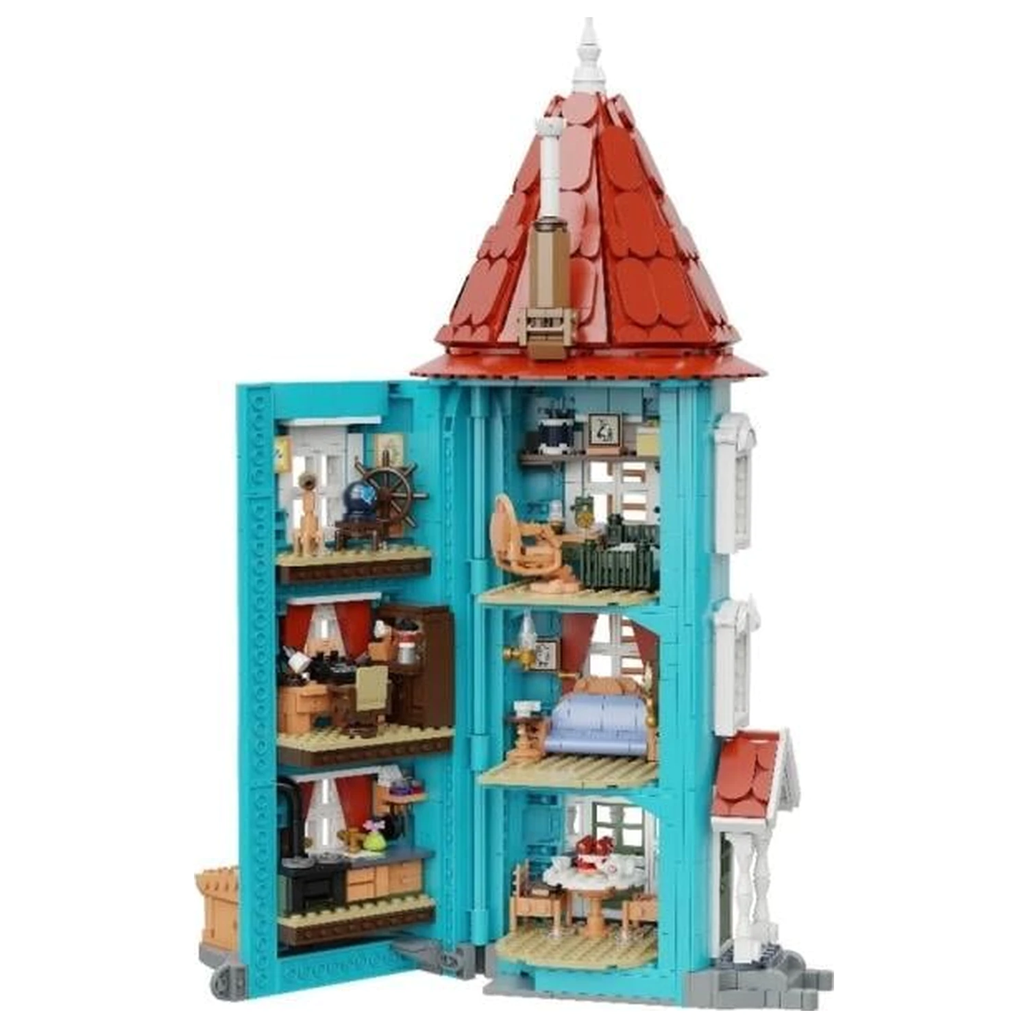 Domek Muminków MOOMIN Klocki konstrukcyjne 1757 elementów zdjęcie produktu